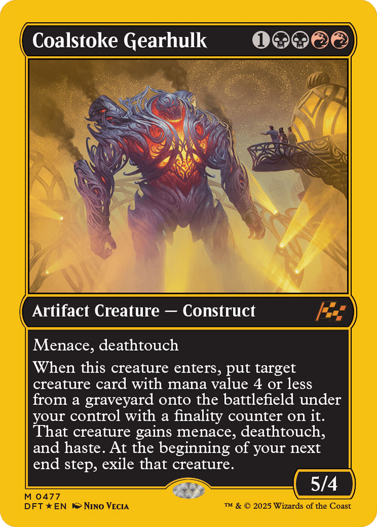 Coalstoke Gearhulk — Aetherdrift — Magic: The Gathering