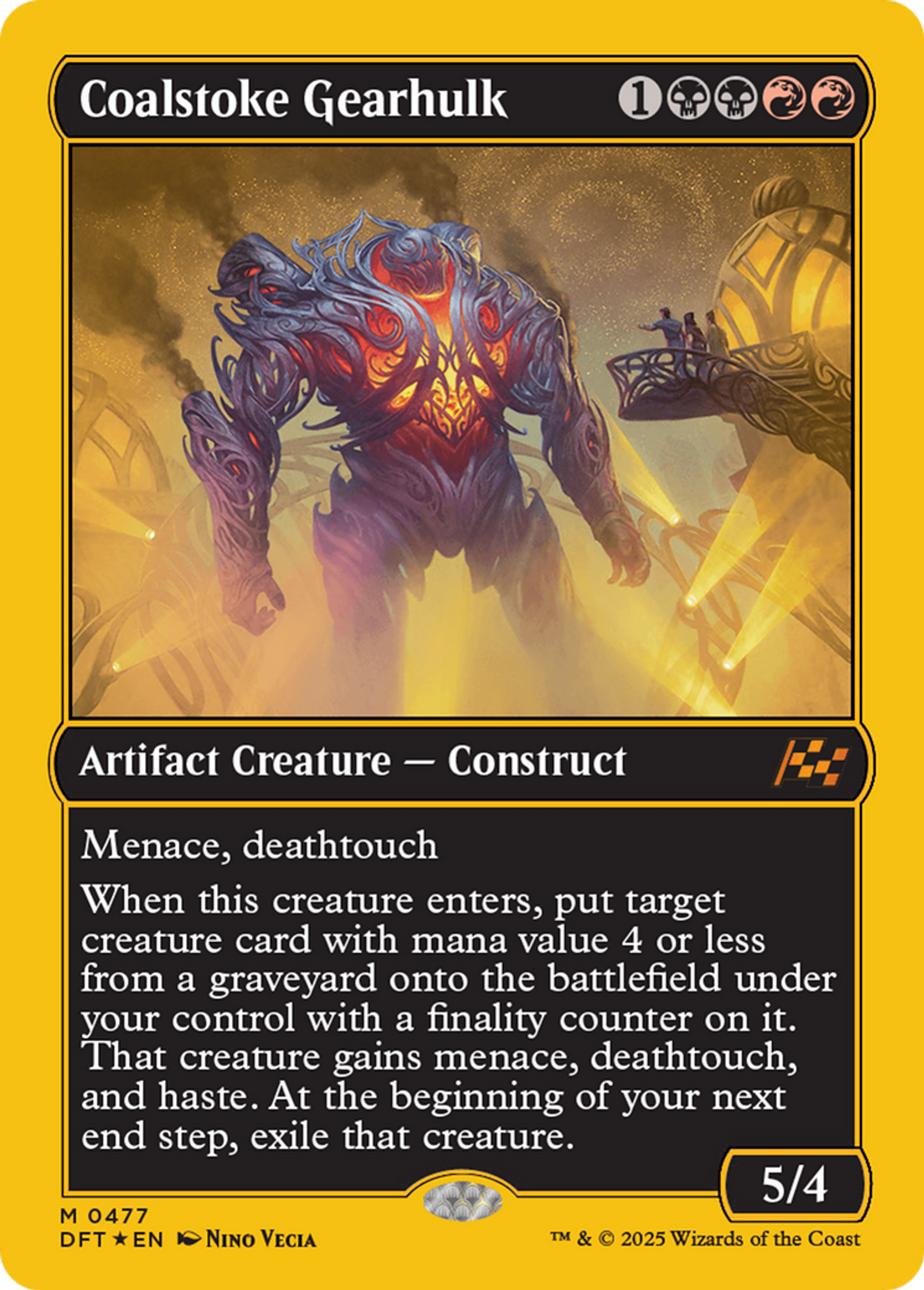 Coalstoke Gearhulk — Aetherdrift — Magic: The Gathering