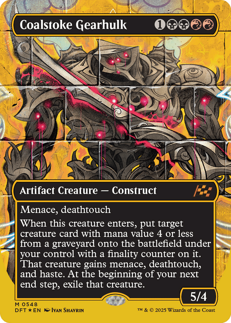 Coalstoke Gearhulk — Aetherdrift — Magic: The Gathering