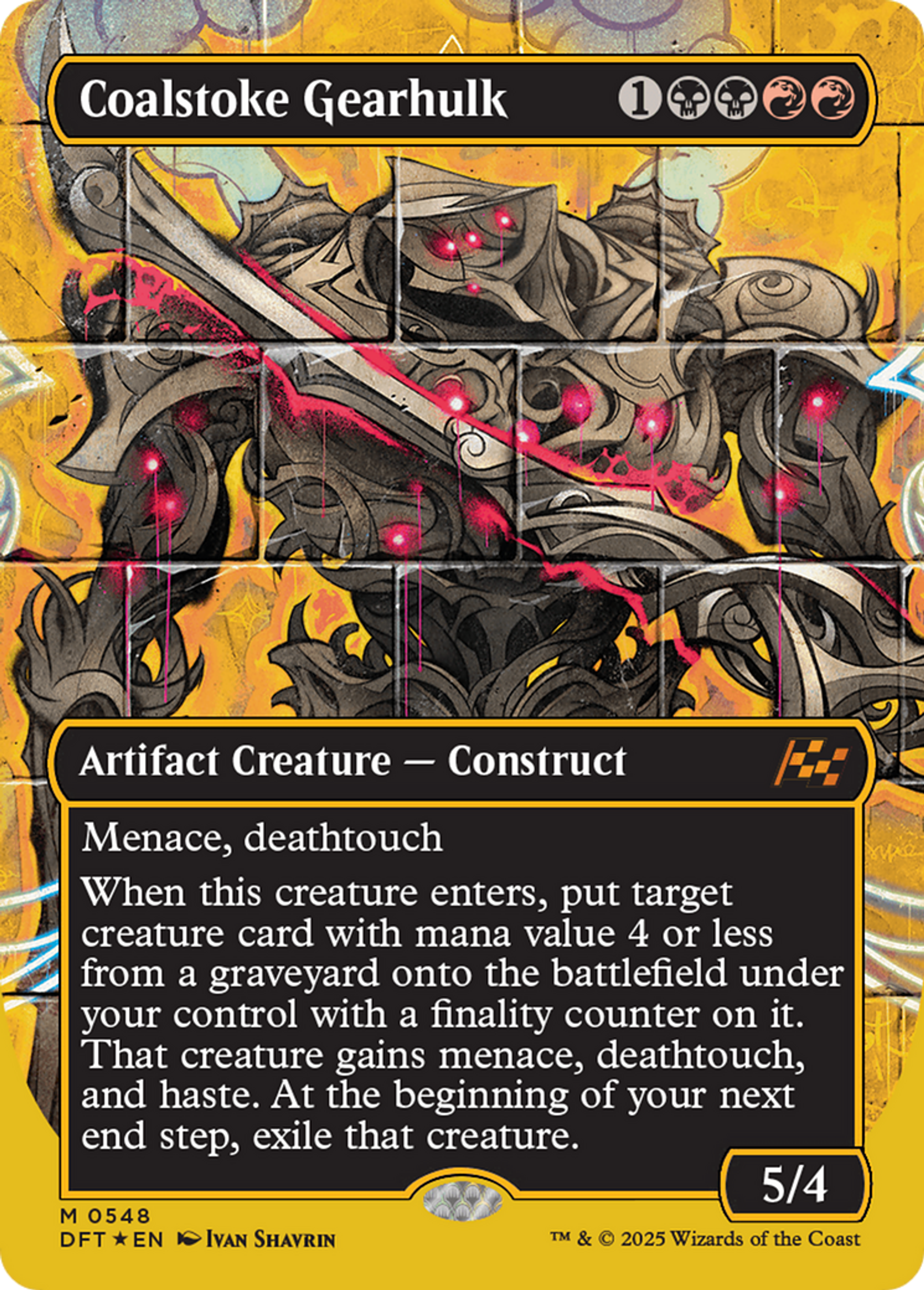 Coalstoke Gearhulk — Aetherdrift — Magic: The Gathering
