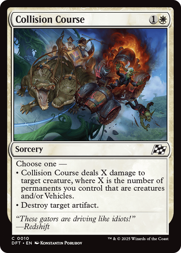 Collision Course — Aetherdrift — Magic: The Gathering