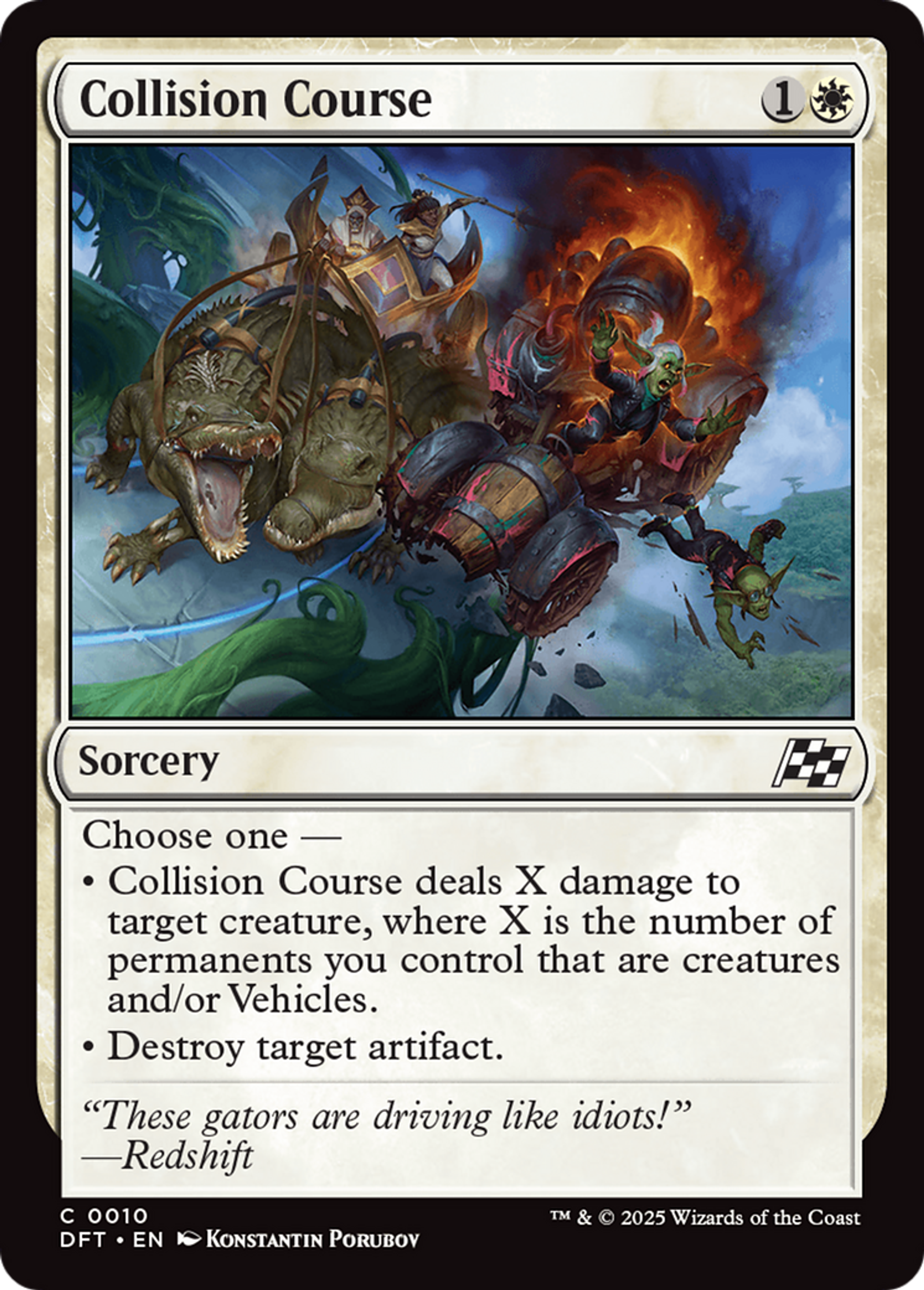 Collision Course — Aetherdrift — Magic: The Gathering