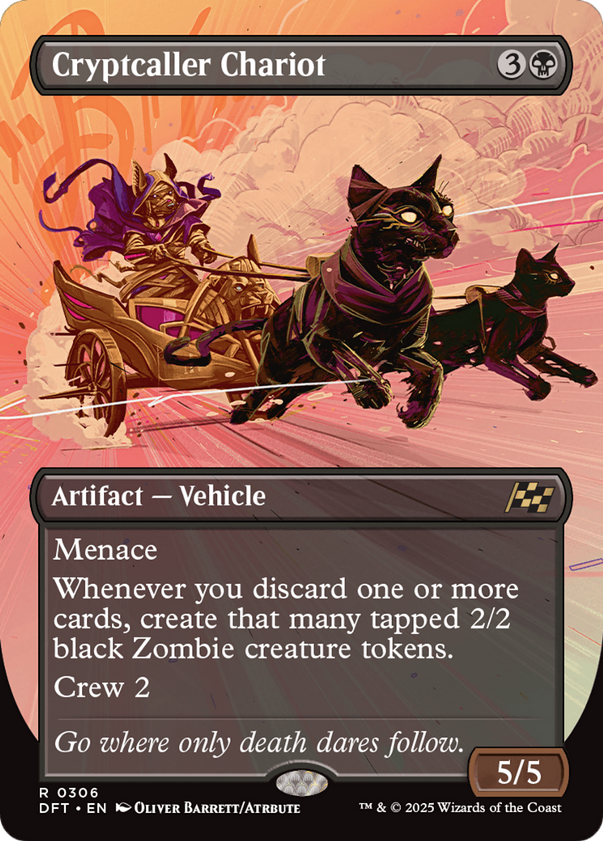 Cryptcaller Chariot — Aetherdrift — Magic: The Gathering