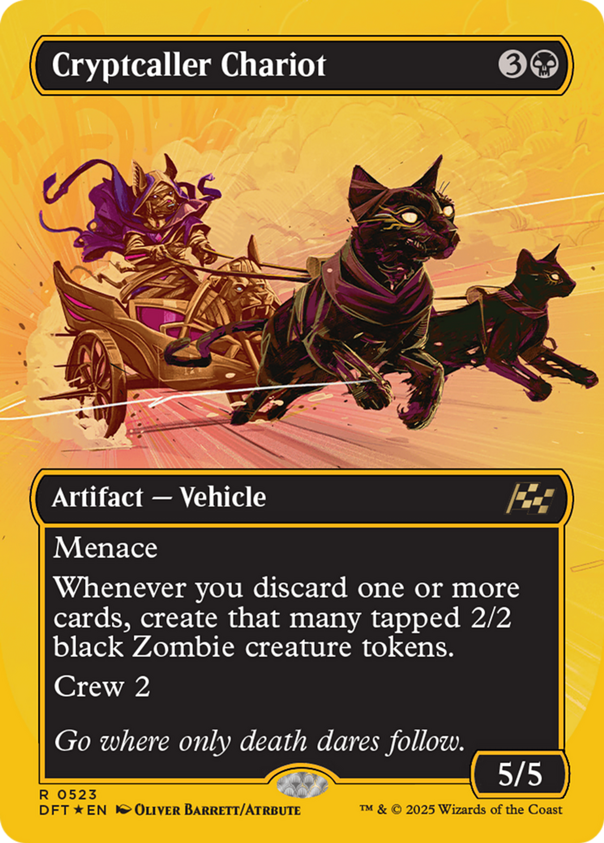Cryptcaller Chariot — Aetherdrift — Magic: The Gathering