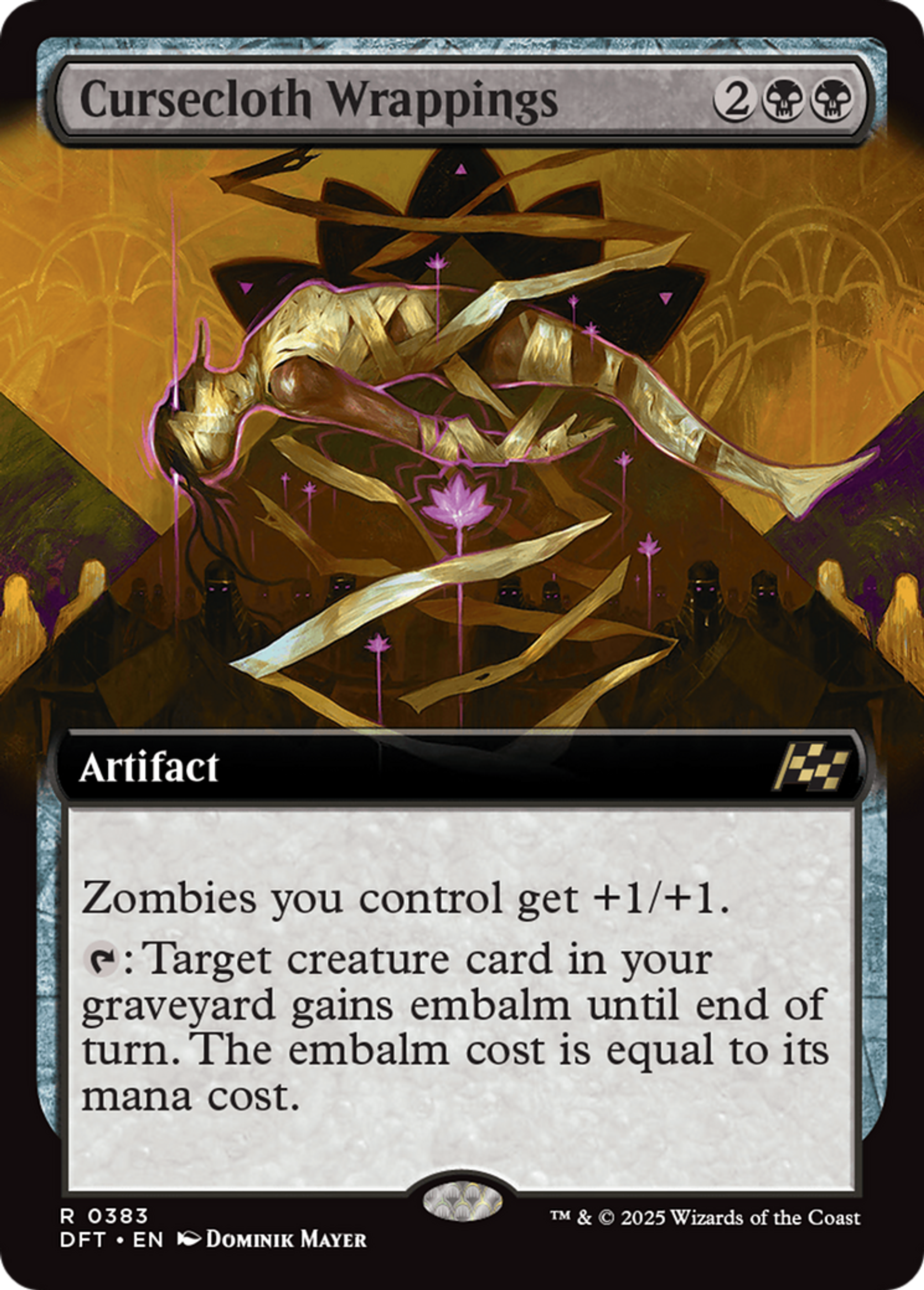 Cursecloth Wrappings — Aetherdrift — Magic: The Gathering