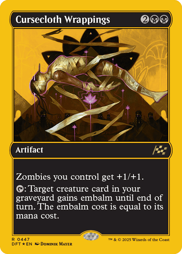 Cursecloth Wrappings — Aetherdrift — Magic: The Gathering