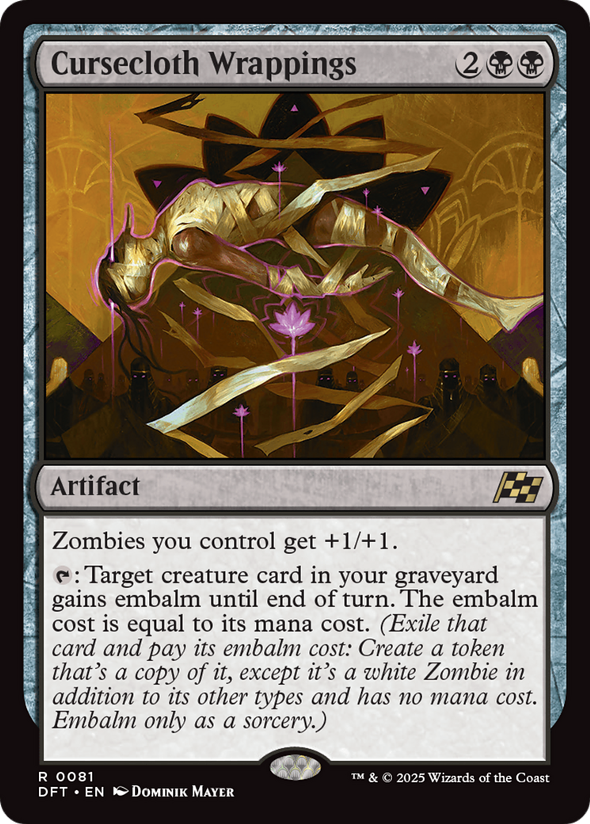 Cursecloth Wrappings — Aetherdrift — Magic: The Gathering