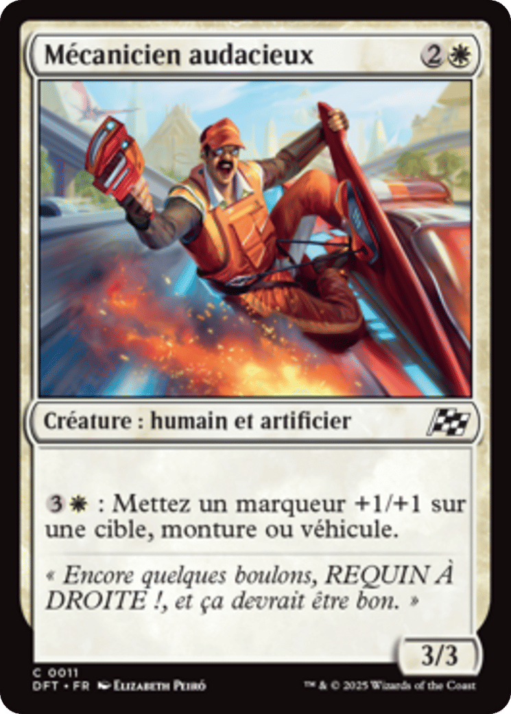 Mécanicien audacieux — Aetherdrift — Magic: The Gathering
