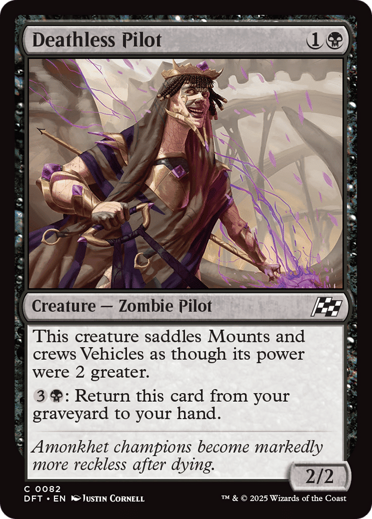 Deathless Pilot — Aetherdrift — Magic: The Gathering