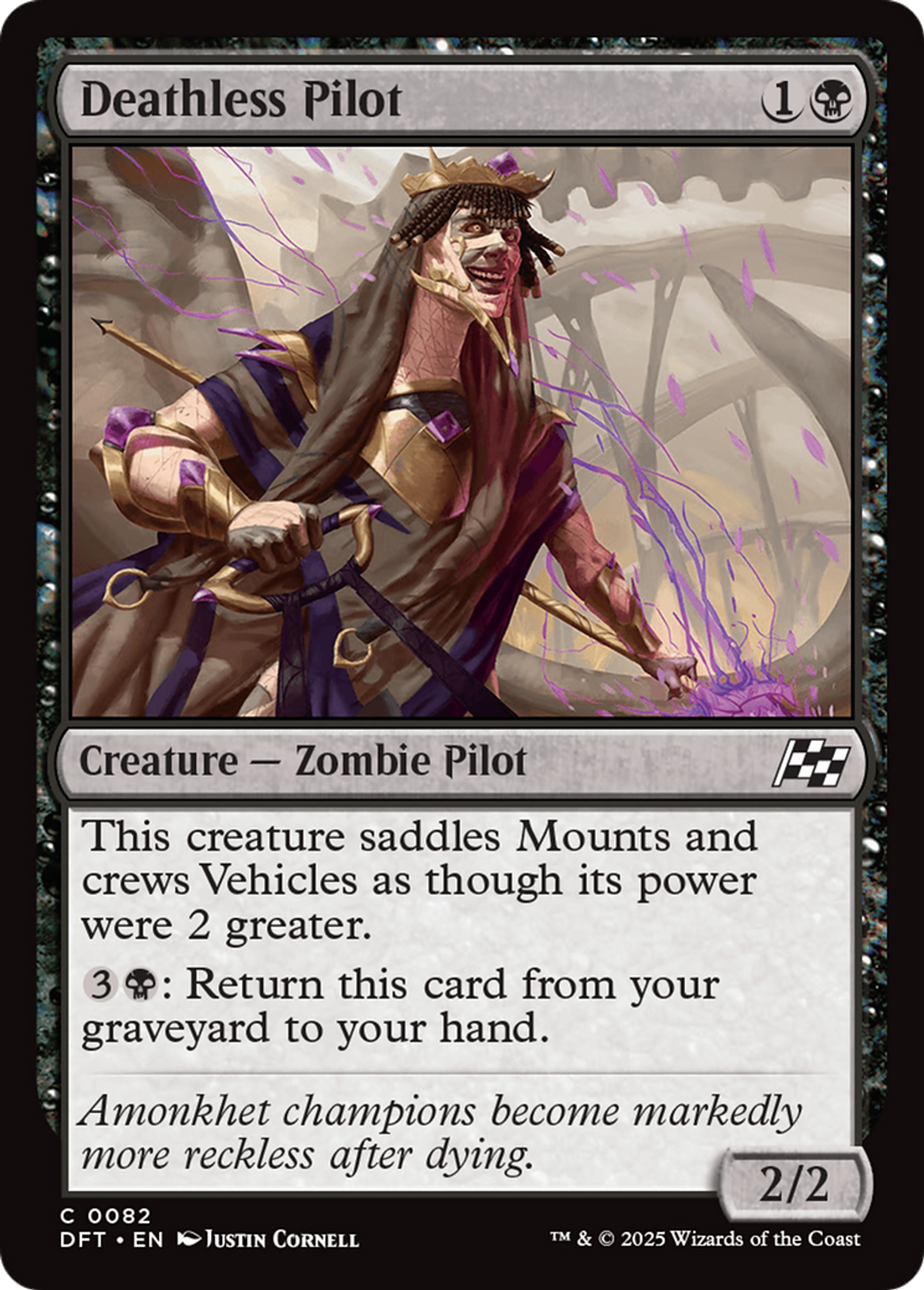 Deathless Pilot — Aetherdrift — Magic: The Gathering