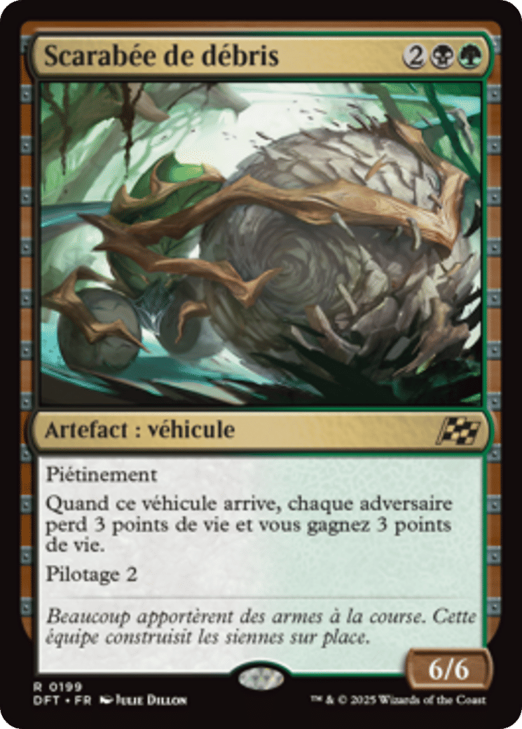 Scarabée de débris — Aetherdrift — Magic: The Gathering