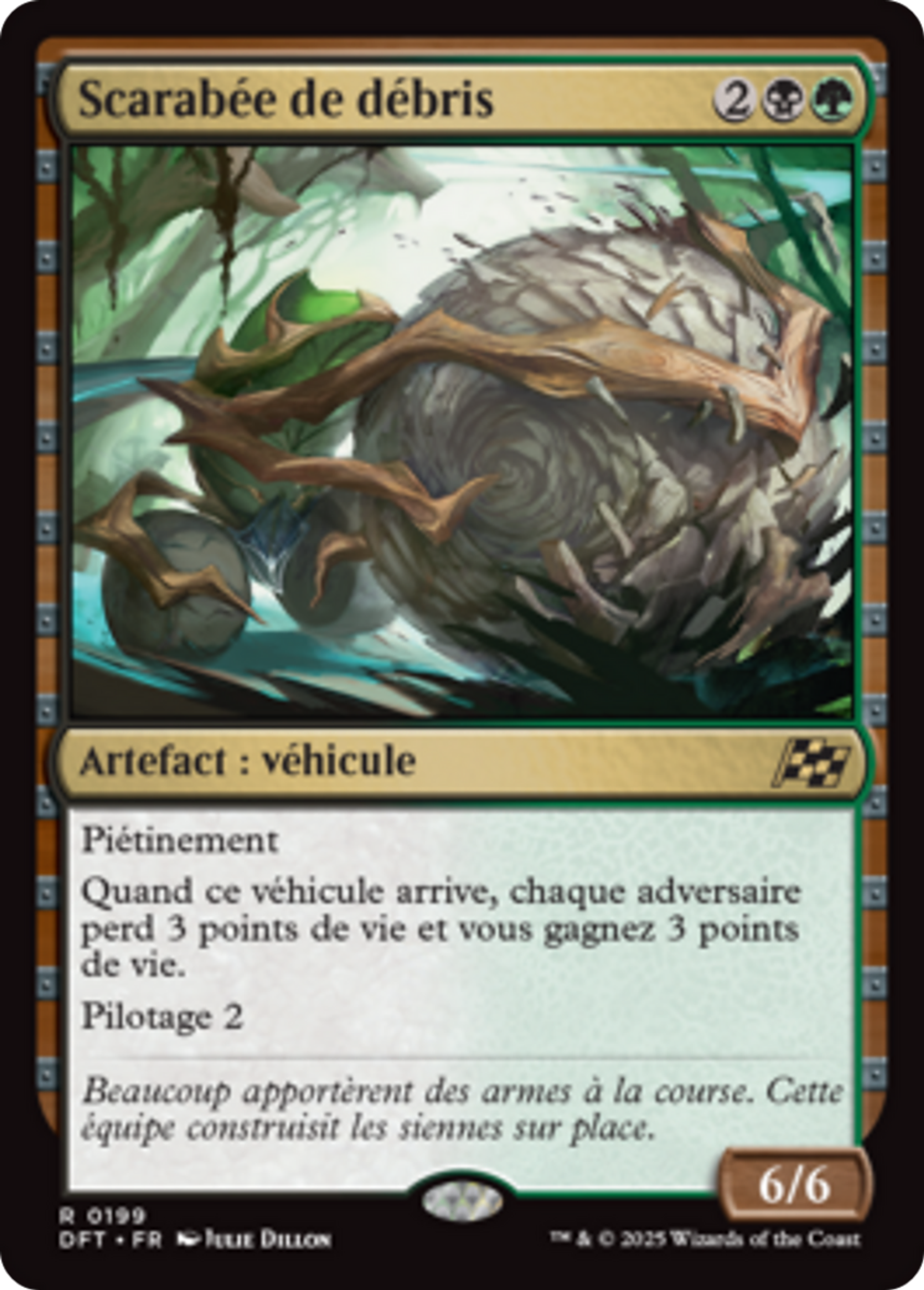 Scarabée de débris — Aetherdrift — Magic: The Gathering