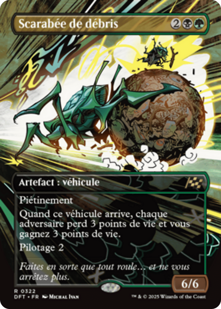 Scarabée de débris — Aetherdrift — Magic: The Gathering