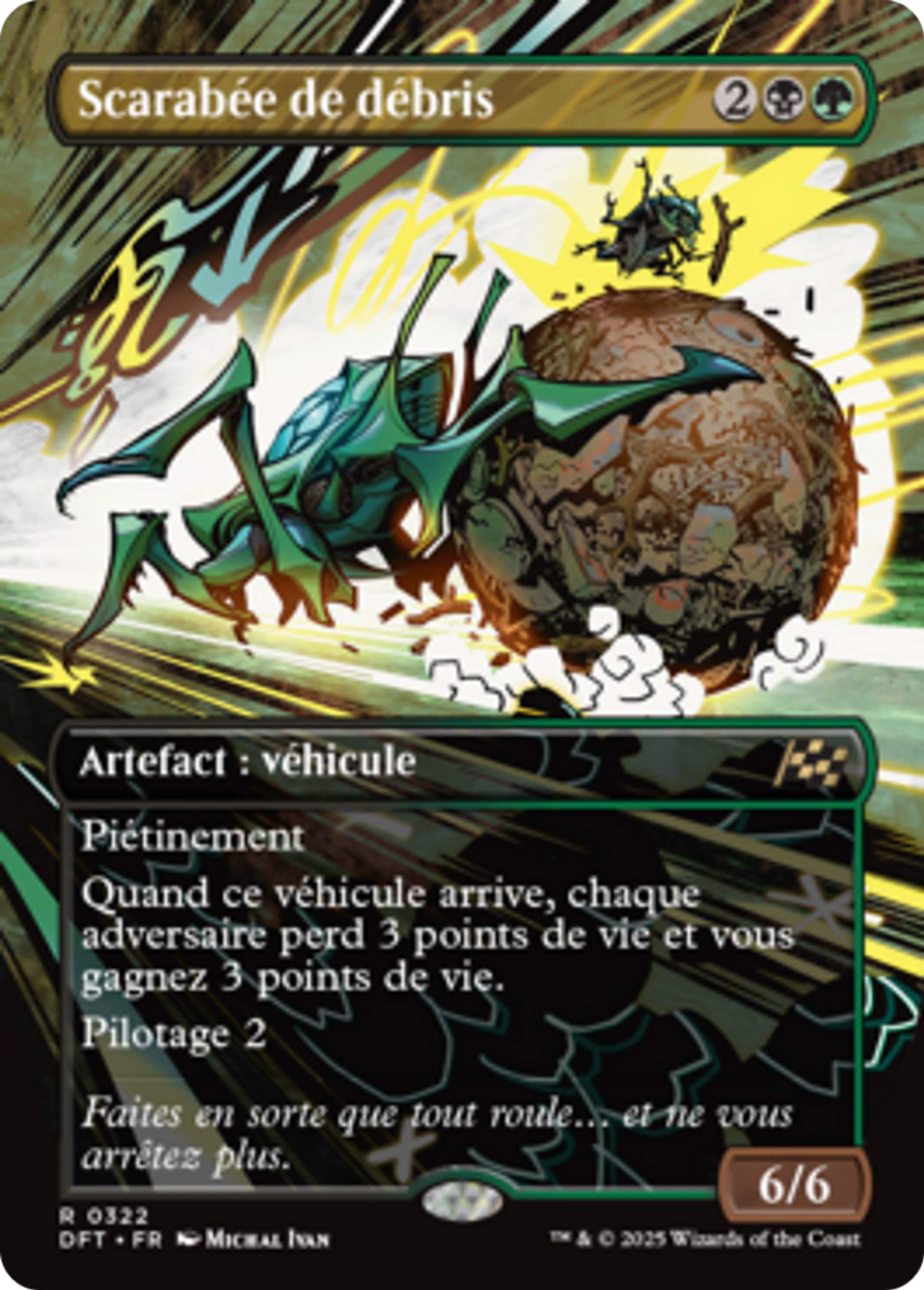 Scarabée de débris — Aetherdrift — Magic: The Gathering