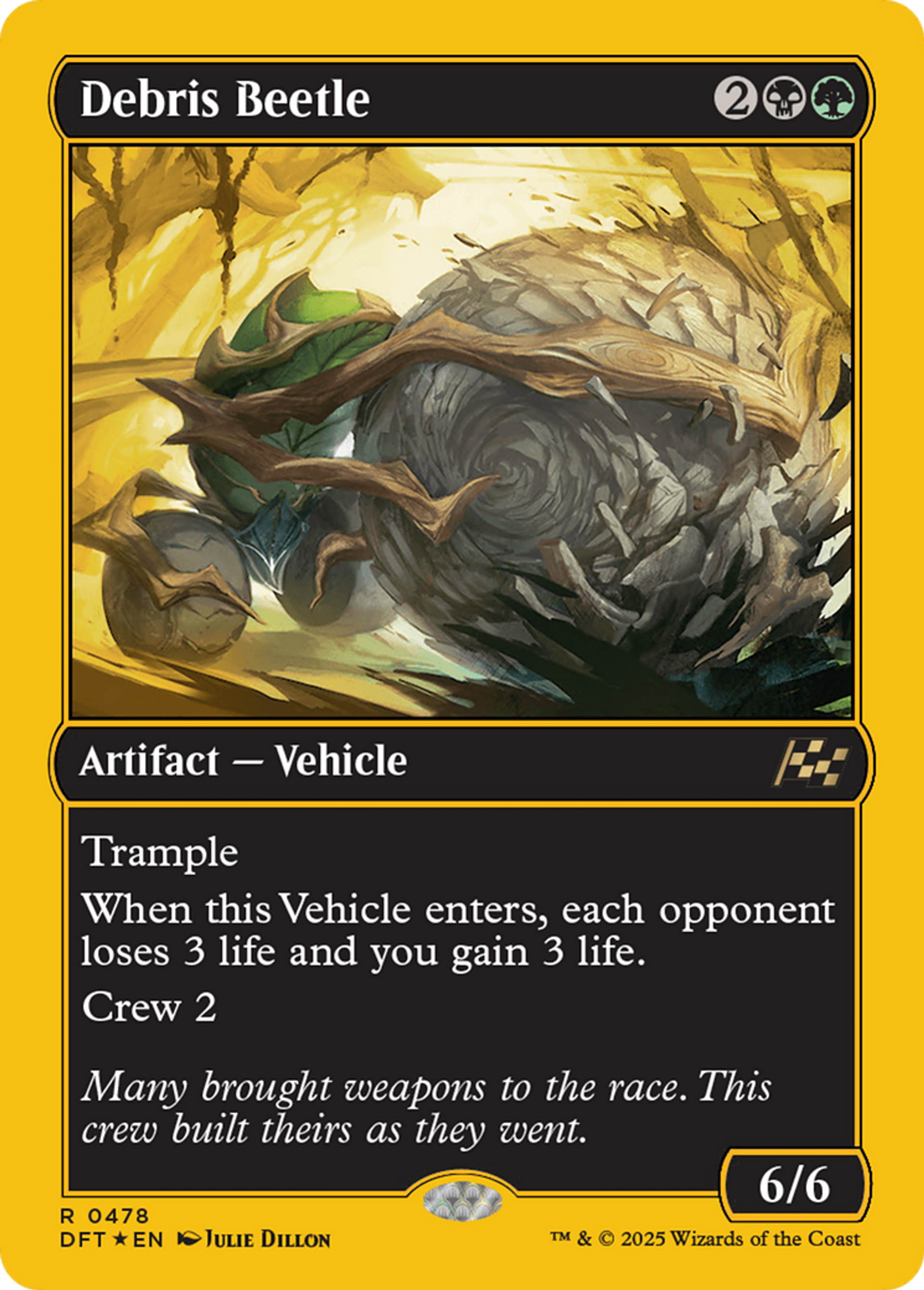 Debris Beetle — Aetherdrift — Magic: The Gathering