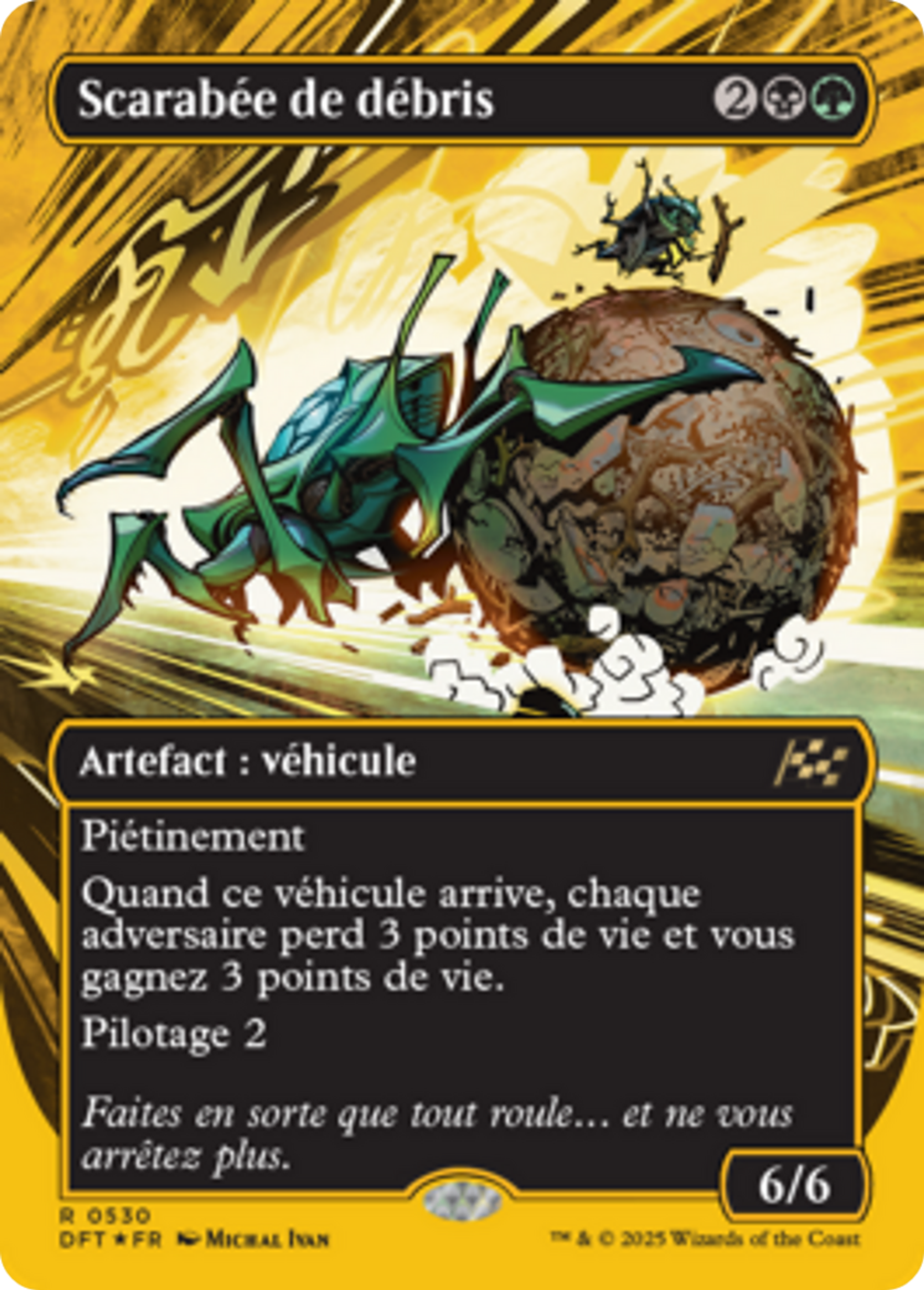 Scarabée de débris — Aetherdrift — Magic: The Gathering