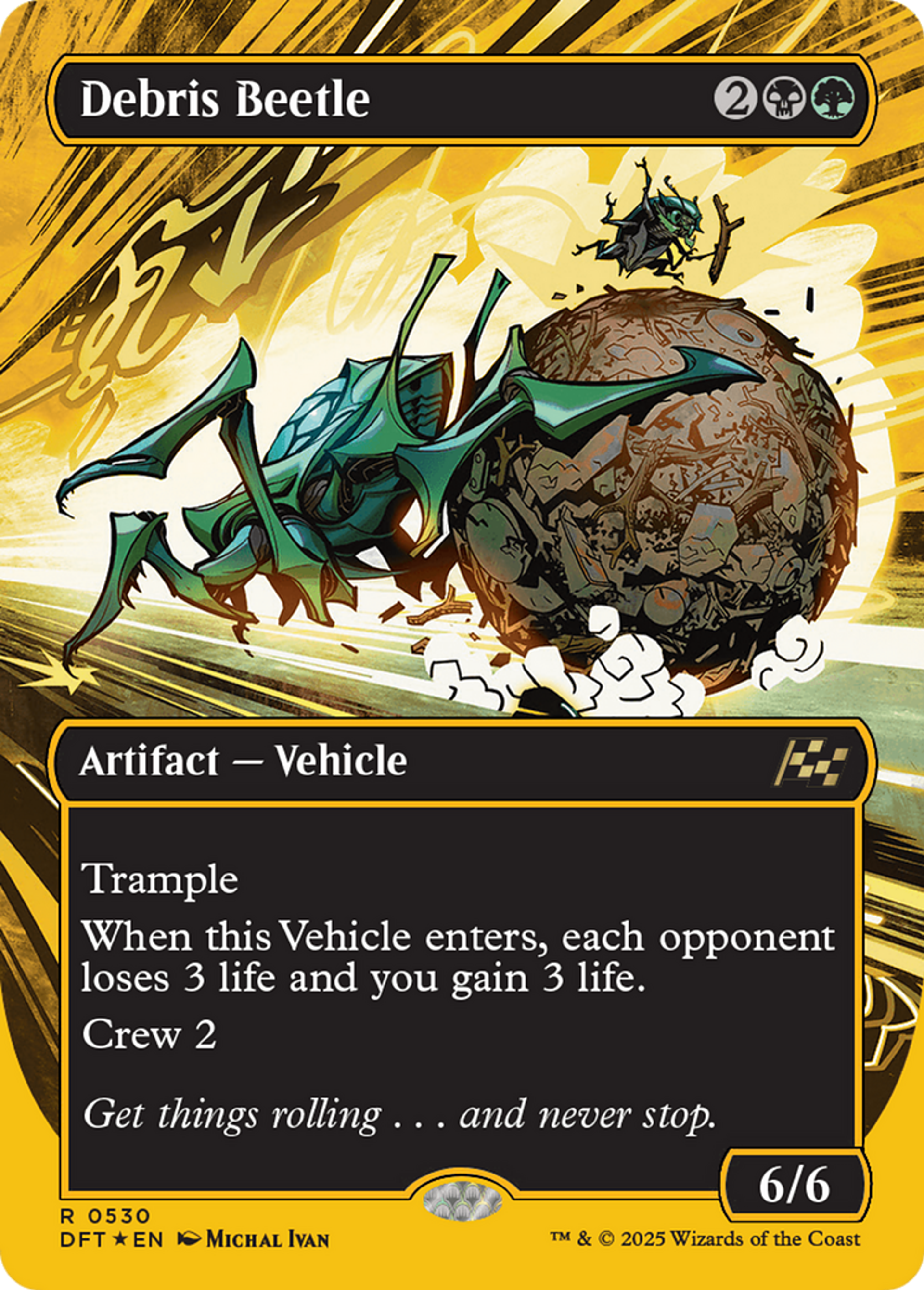 Debris Beetle — Aetherdrift — Magic: The Gathering