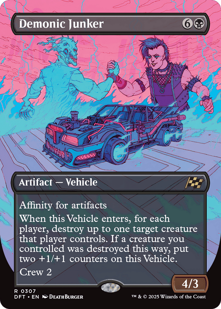 Demonic Junker — Aetherdrift — Magic: The Gathering