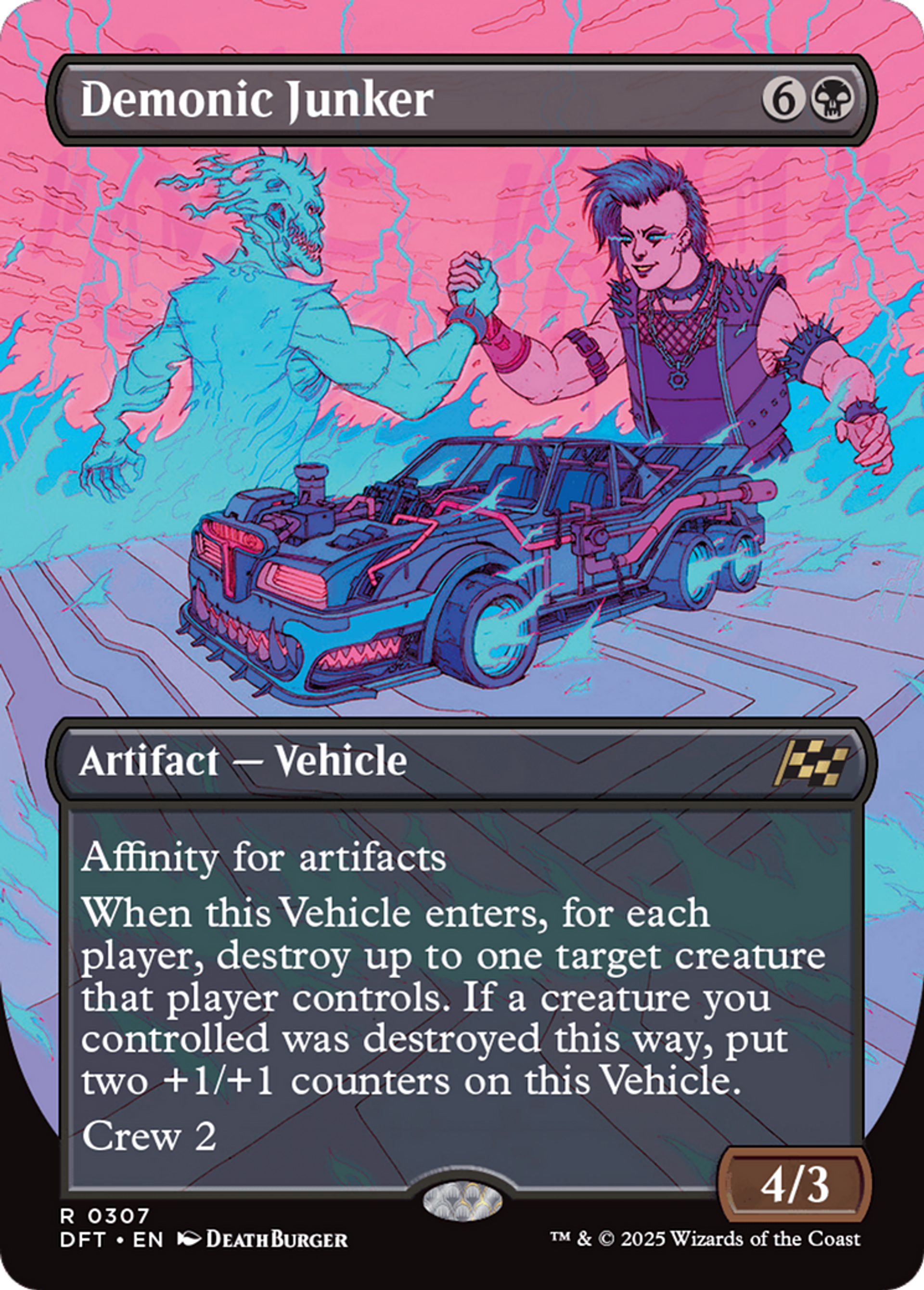 Demonic Junker — Aetherdrift — Magic: The Gathering