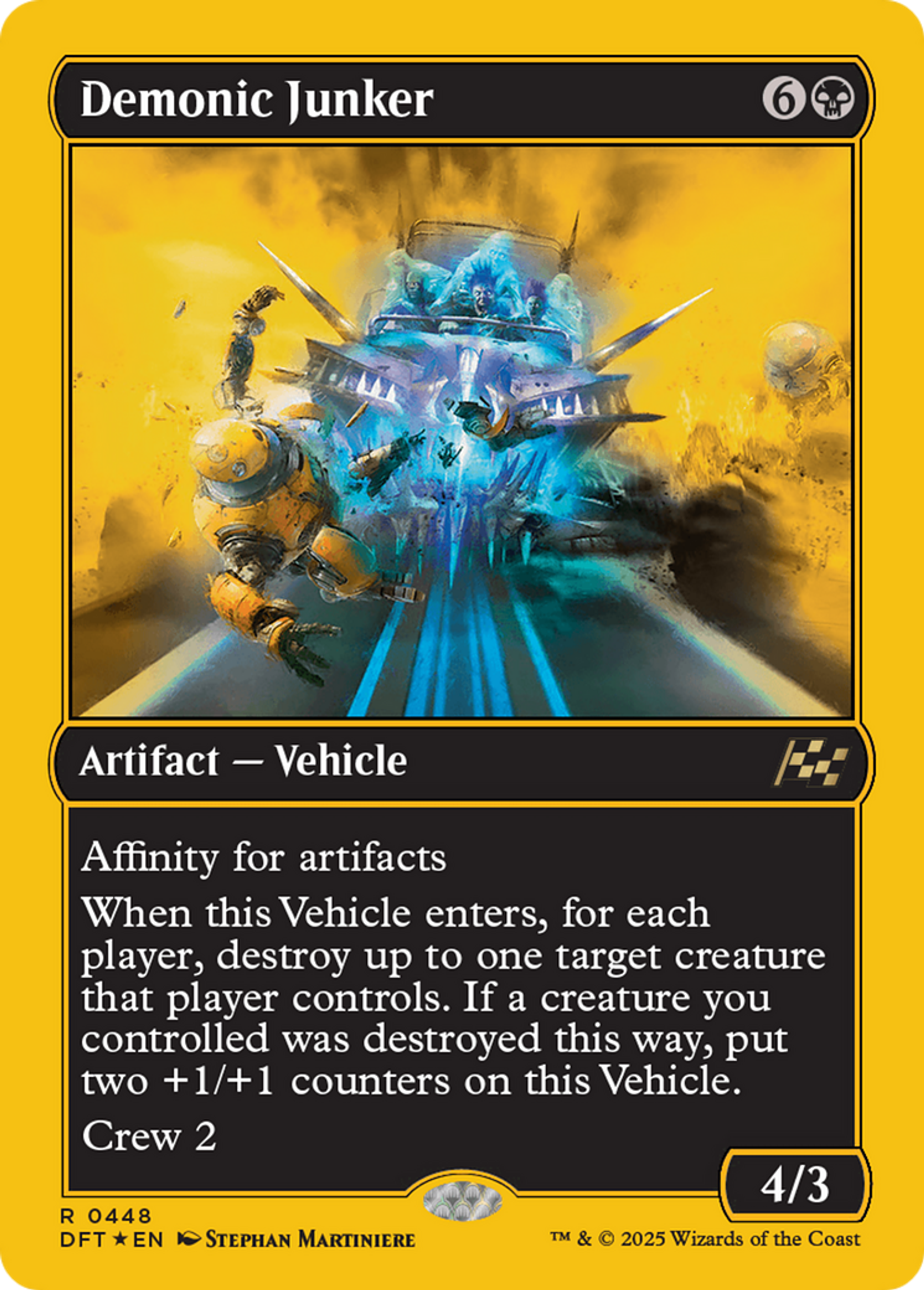 Demonic Junker — Aetherdrift — Magic: The Gathering
