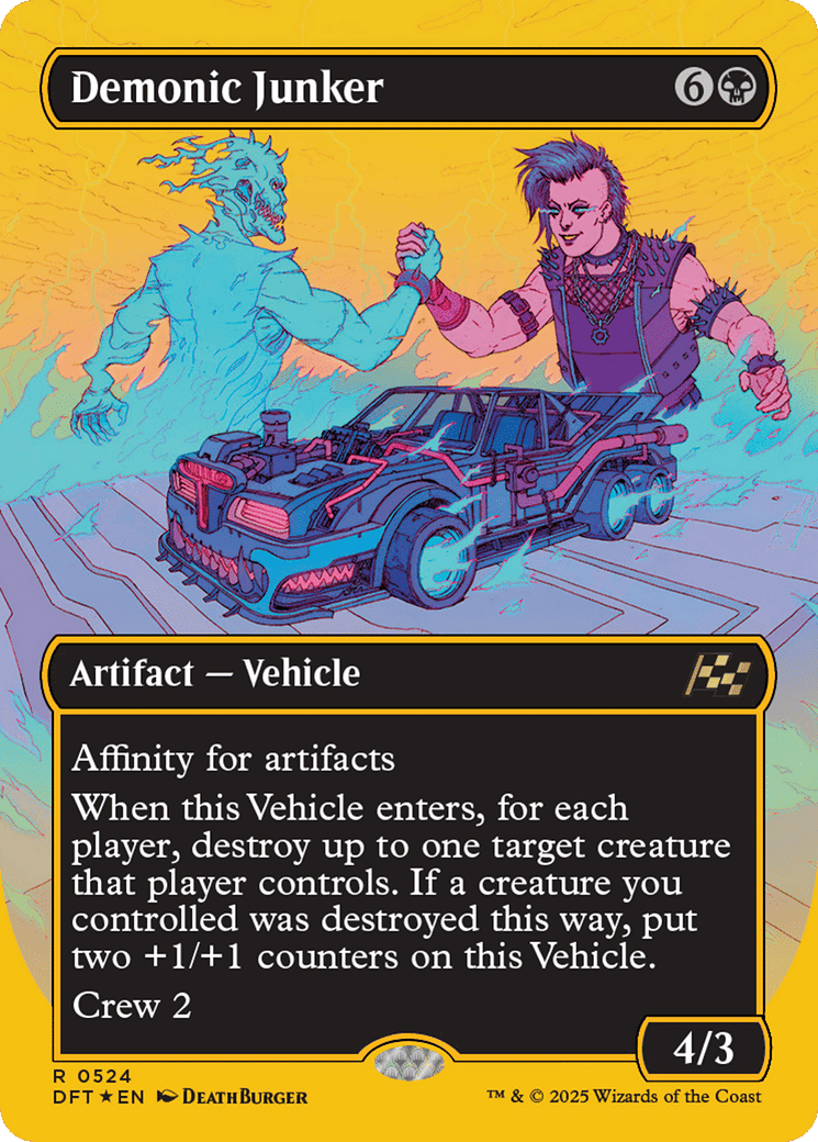 Demonic Junker — Aetherdrift — Magic: The Gathering