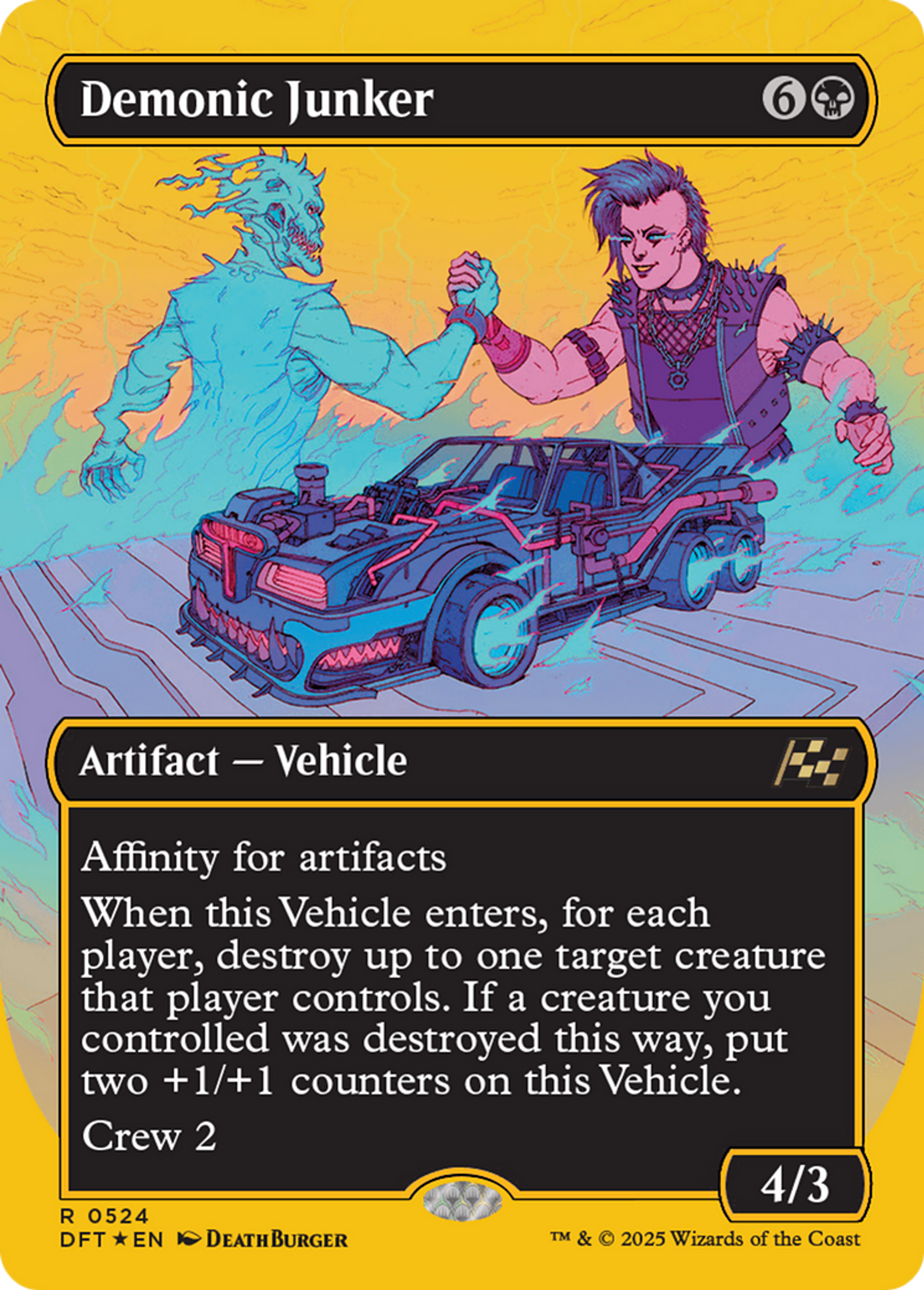 Demonic Junker — Aetherdrift — Magic: The Gathering