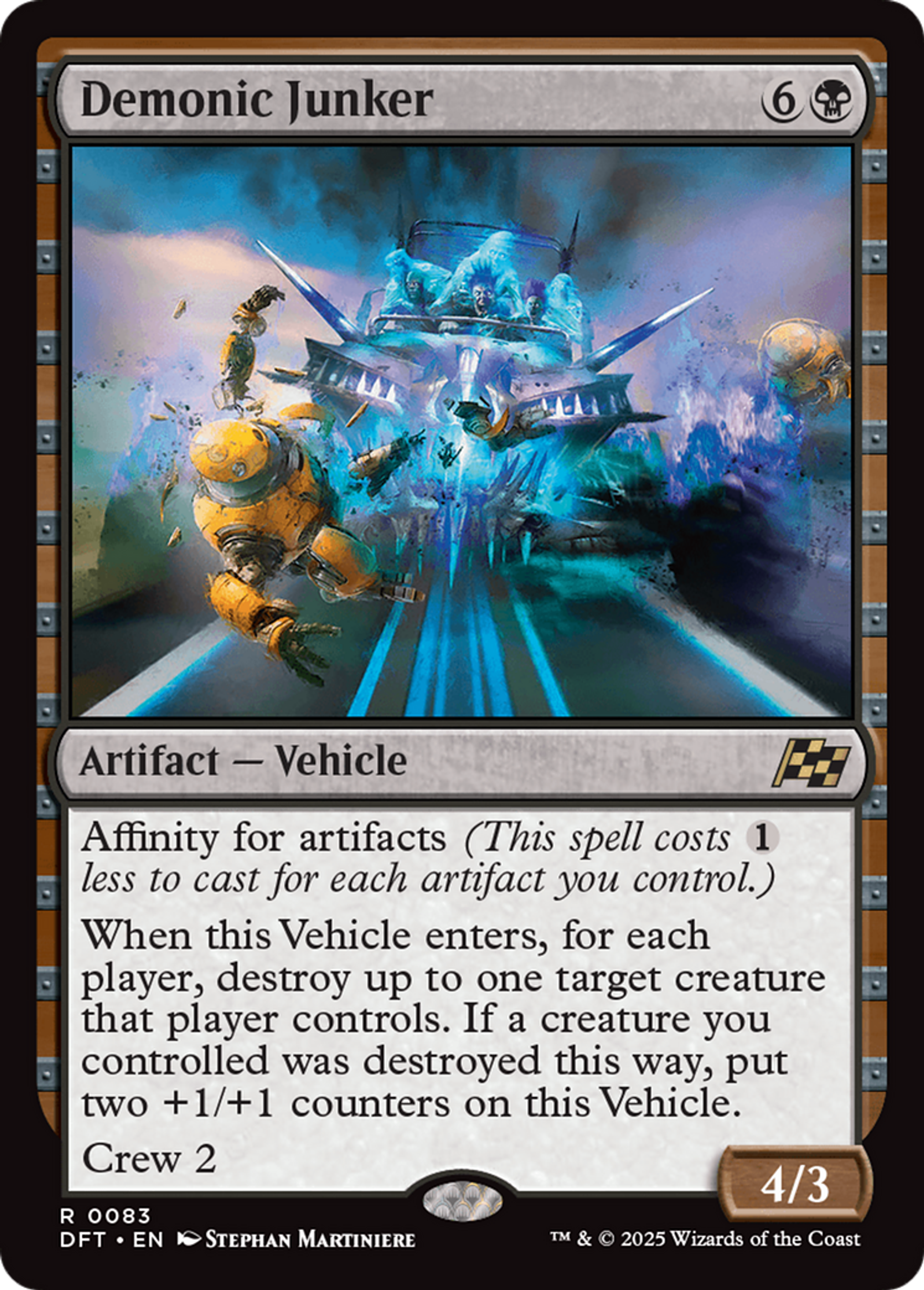Demonic Junker — Aetherdrift — Magic: The Gathering