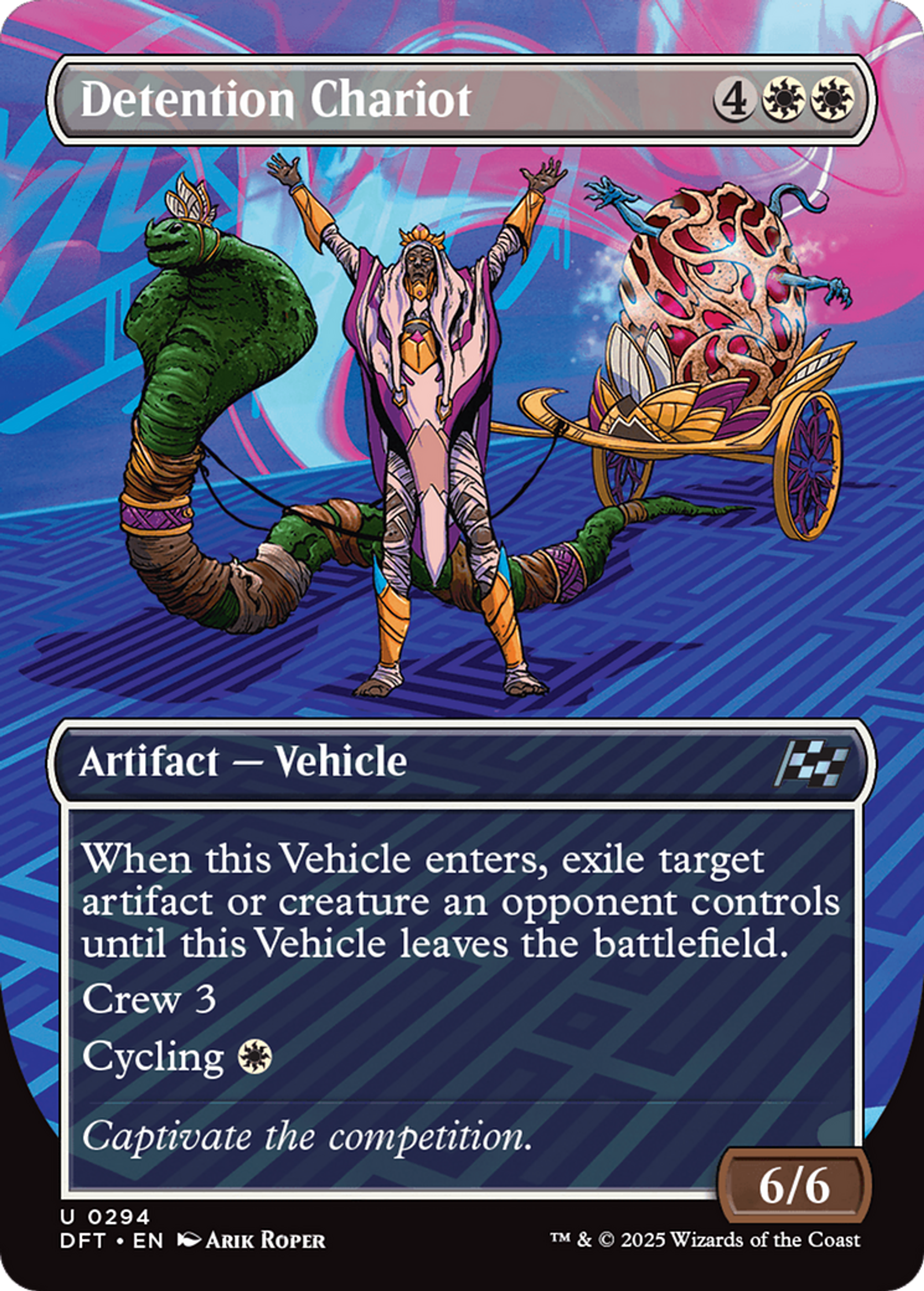 Detention Chariot — Aetherdrift — Magic: The Gathering