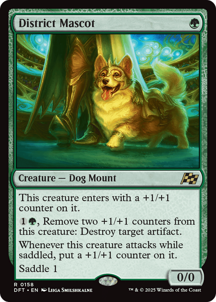 District Mascot — Aetherdrift — Magic: The Gathering