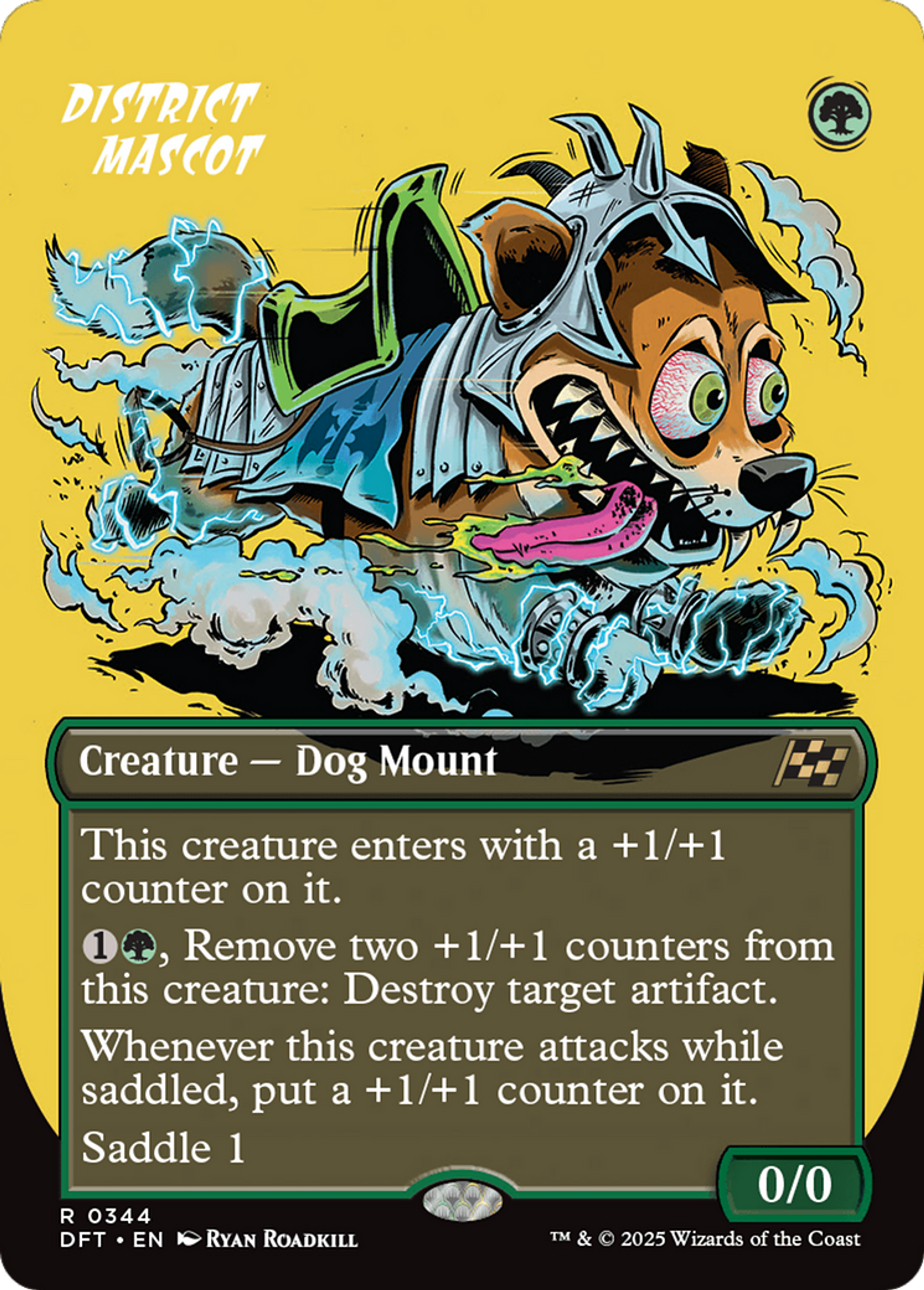 District Mascot — Aetherdrift — Magic: The Gathering