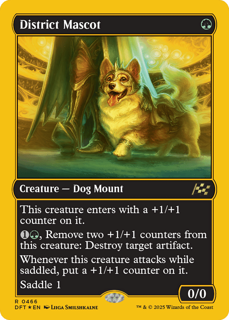 District Mascot — Aetherdrift — Magic: The Gathering