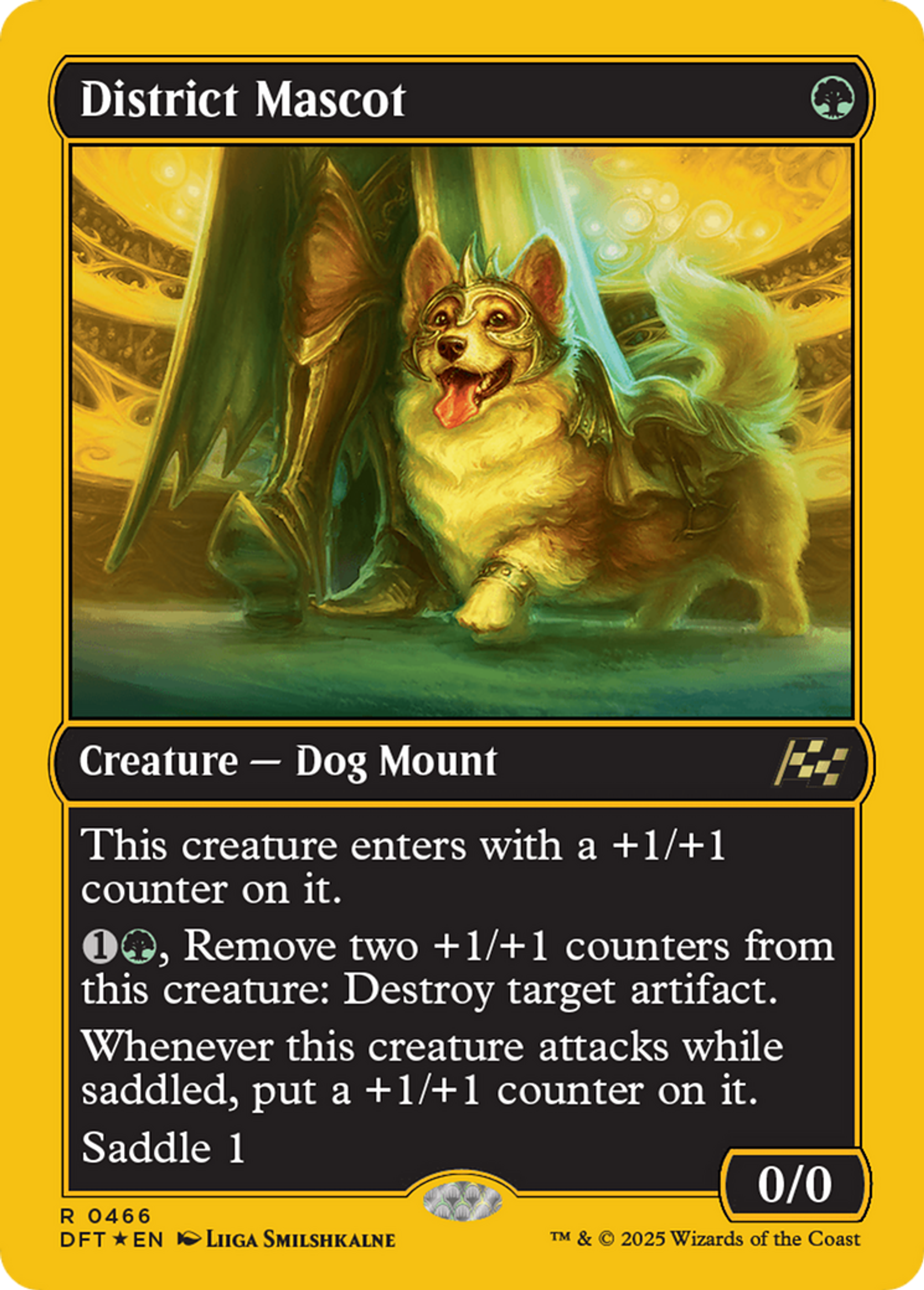 District Mascot — Aetherdrift — Magic: The Gathering