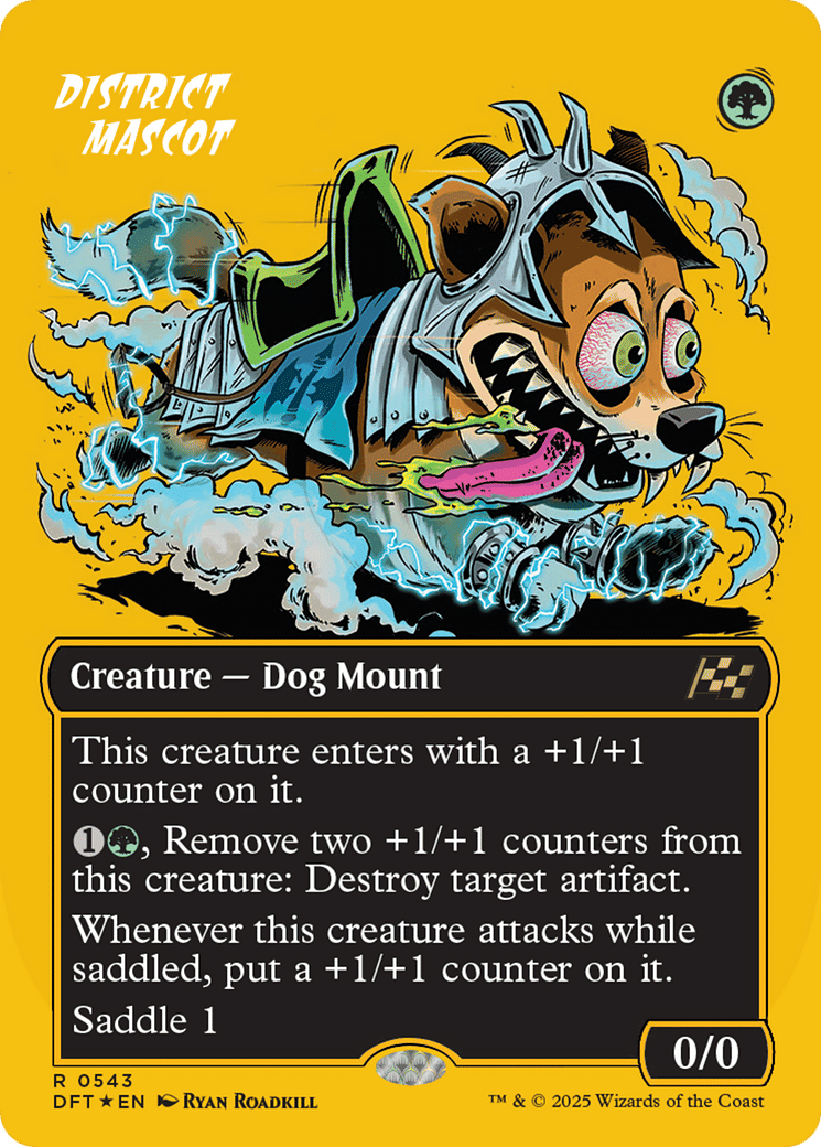 District Mascot — Aetherdrift — Magic: The Gathering