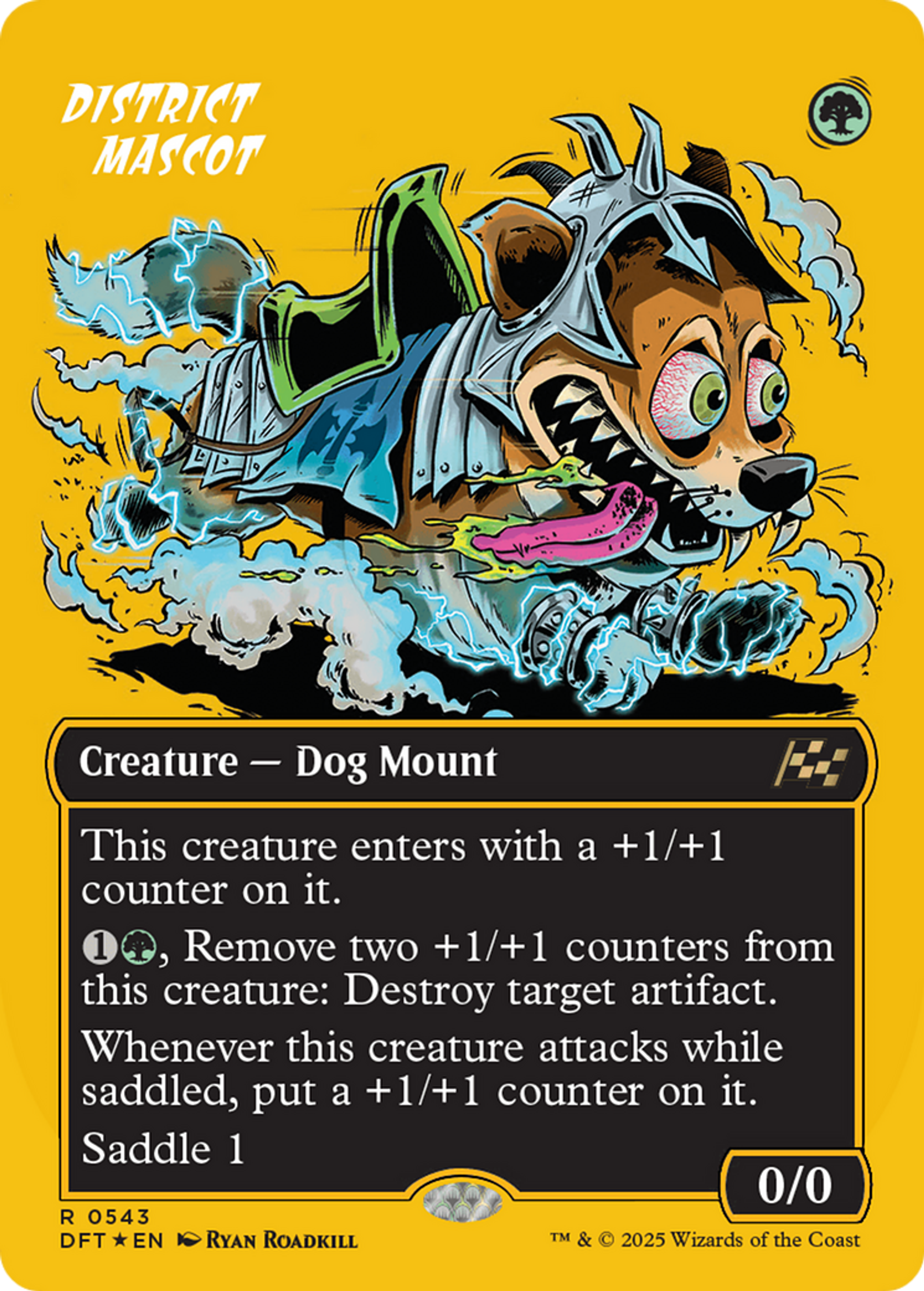 District Mascot — Aetherdrift — Magic: The Gathering