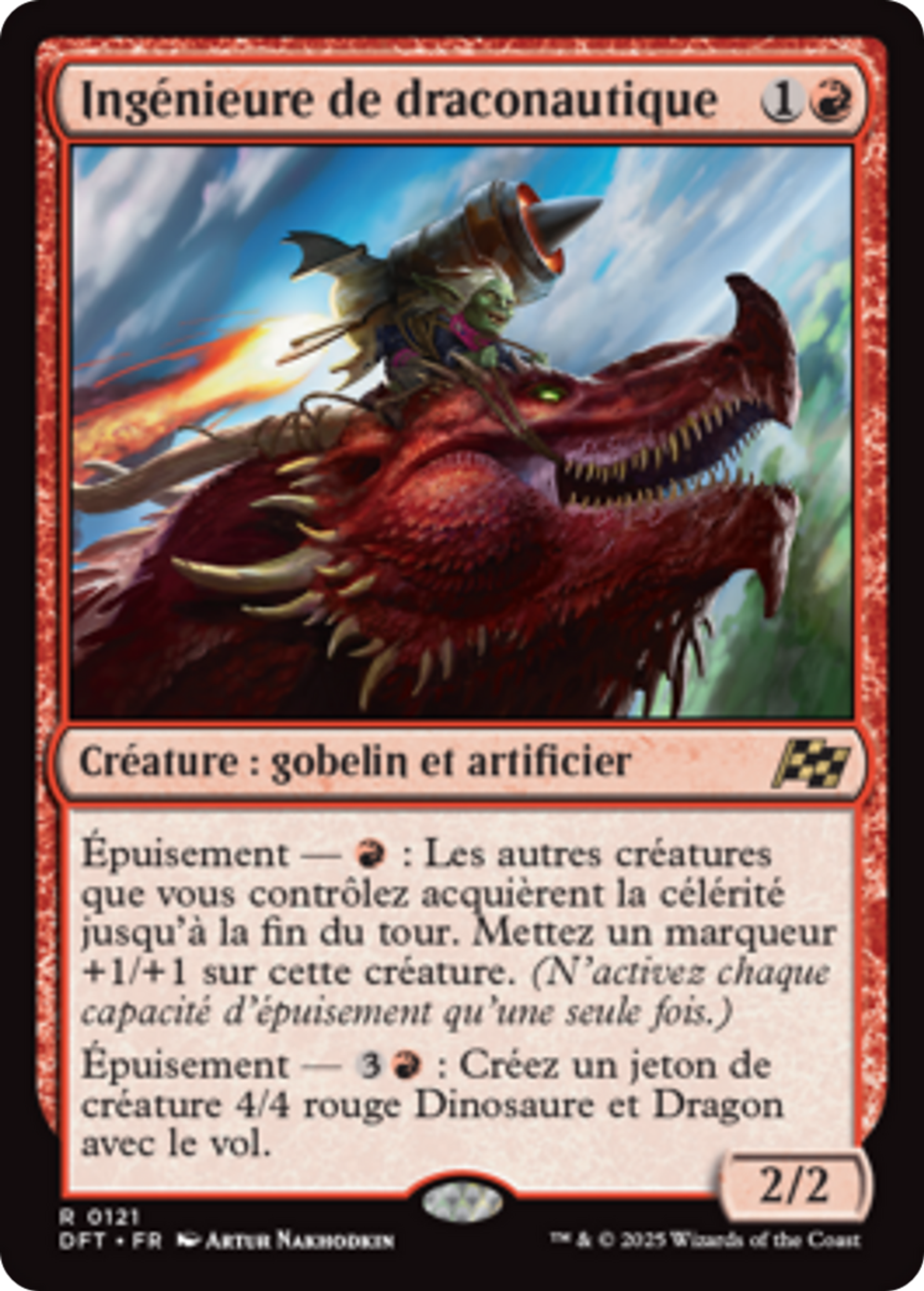 Ingénieure de draconautique — Aetherdrift — Magic: The Gathering
