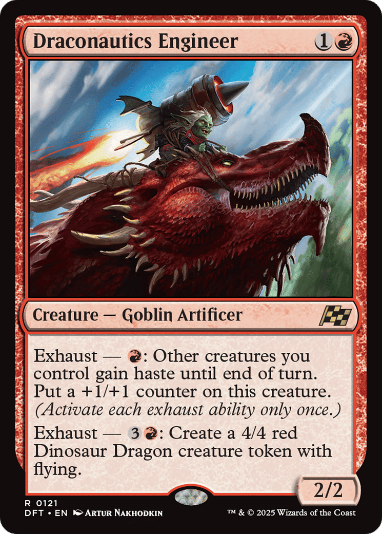 Draconautics Engineer — Aetherdrift — Magic: The Gathering