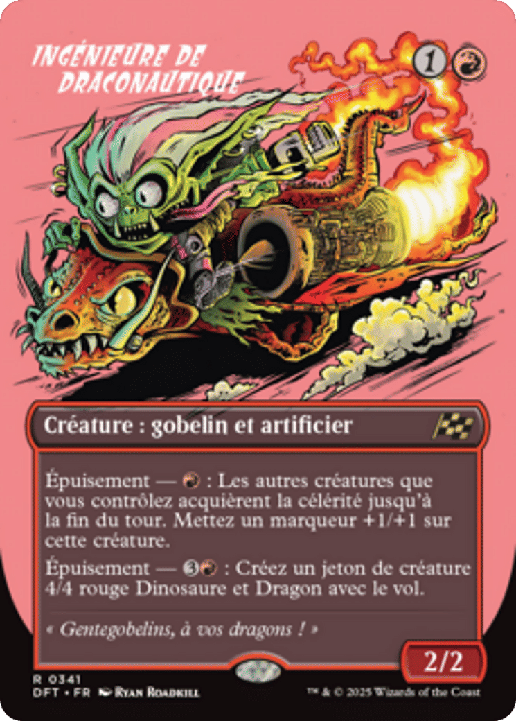 Ingénieure de draconautique — Aetherdrift — Magic: The Gathering