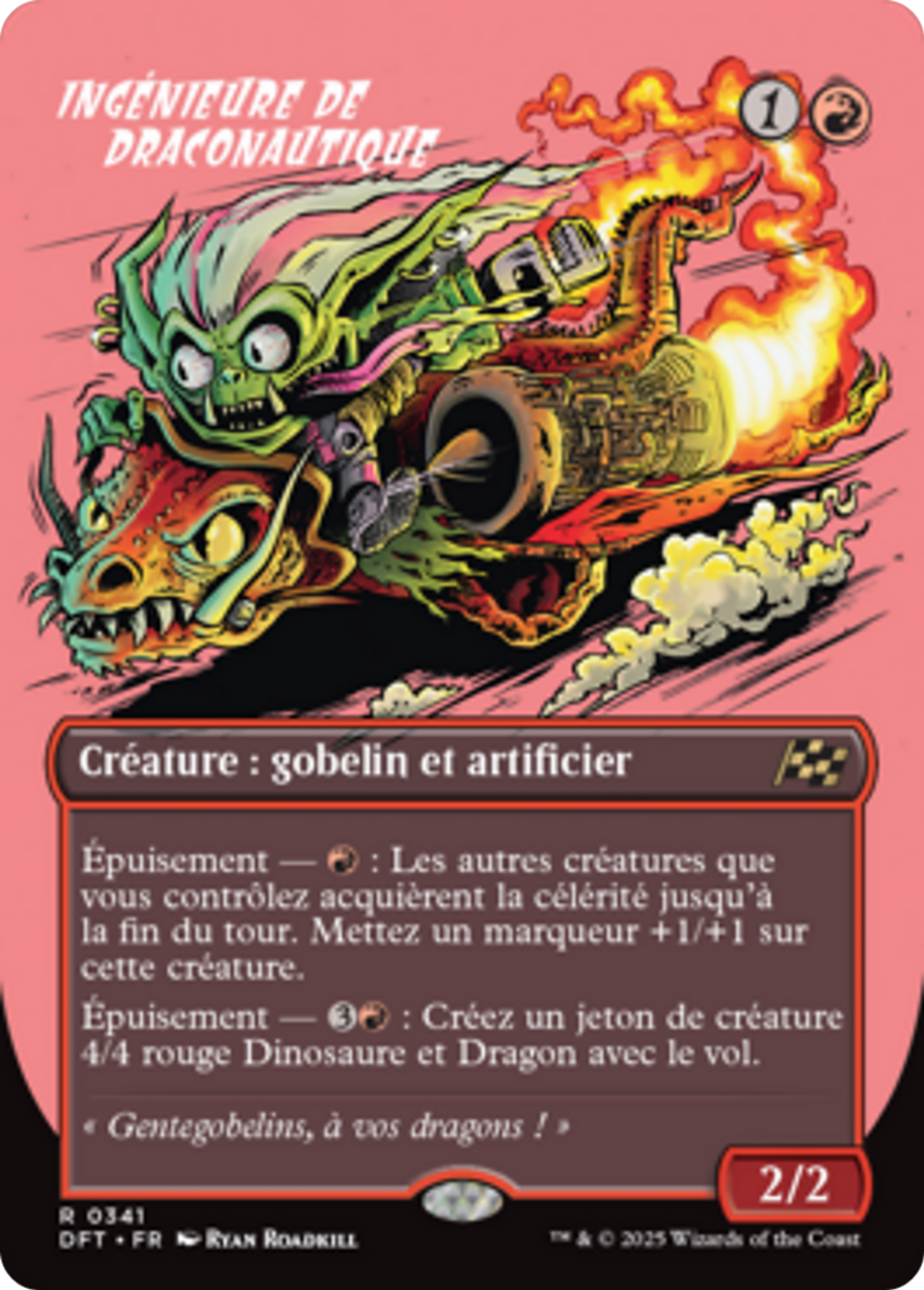 Ingénieure de draconautique — Aetherdrift — Magic: The Gathering