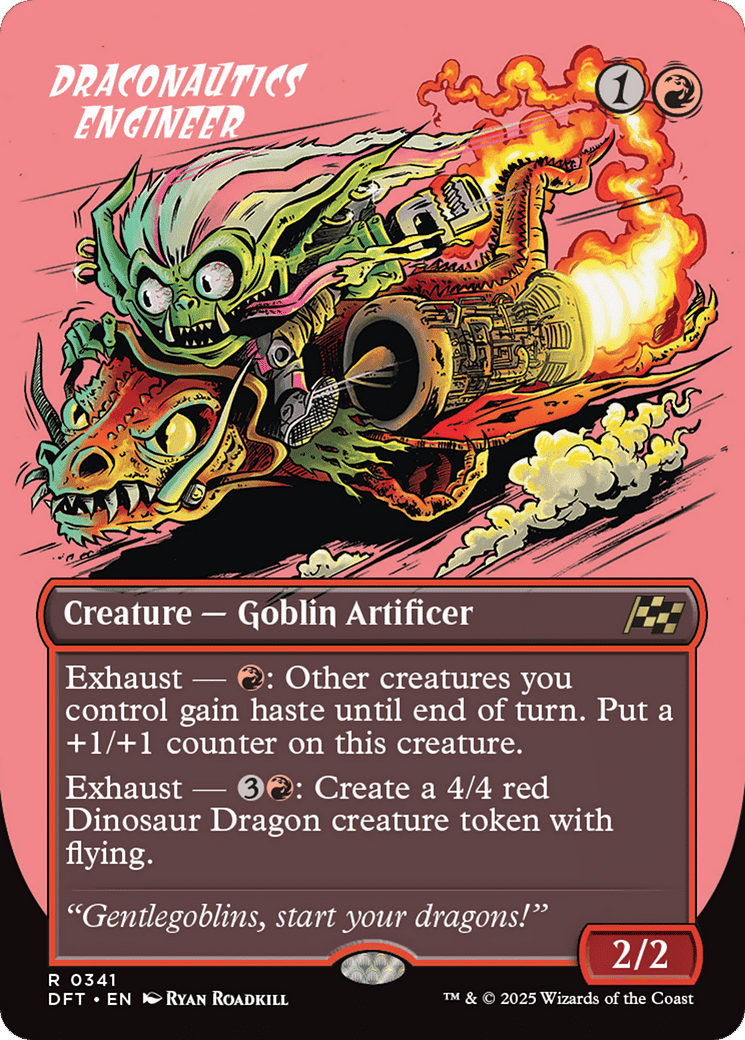 Draconautics Engineer — Aetherdrift — Magic: The Gathering
