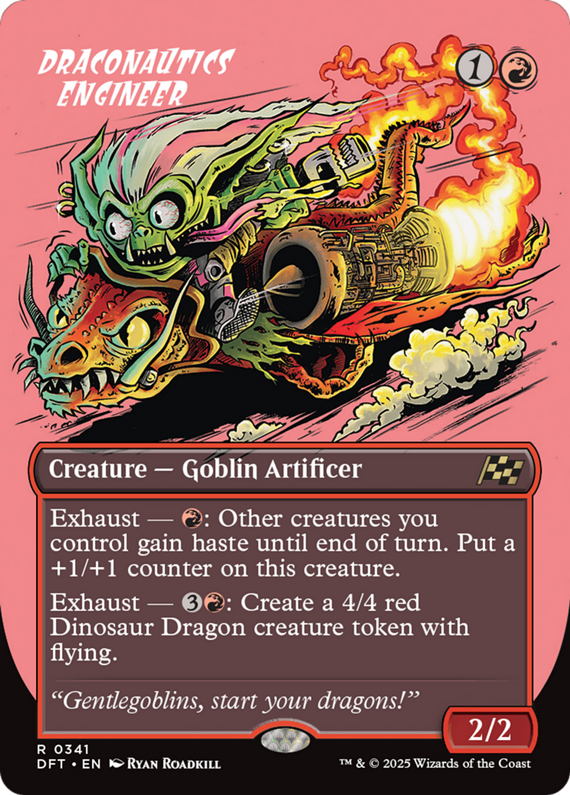 Draconautics Engineer — Aetherdrift — Magic: The Gathering