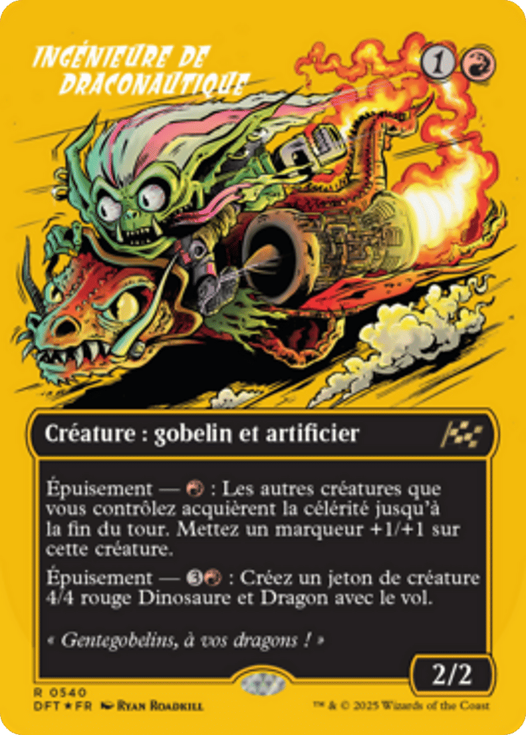 Ingénieure de draconautique — Aetherdrift — Magic: The Gathering