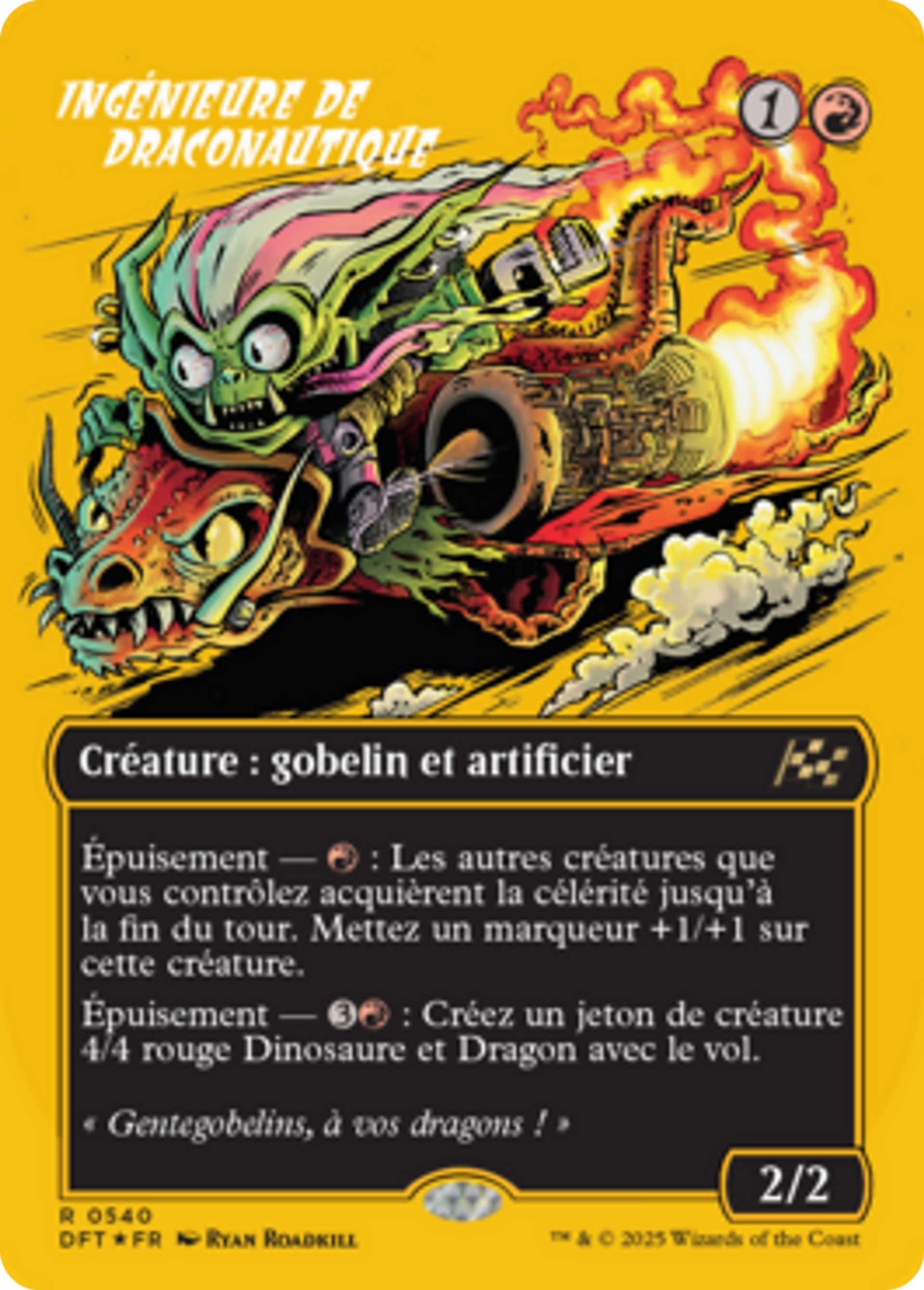 Ingénieure de draconautique — Aetherdrift — Magic: The Gathering