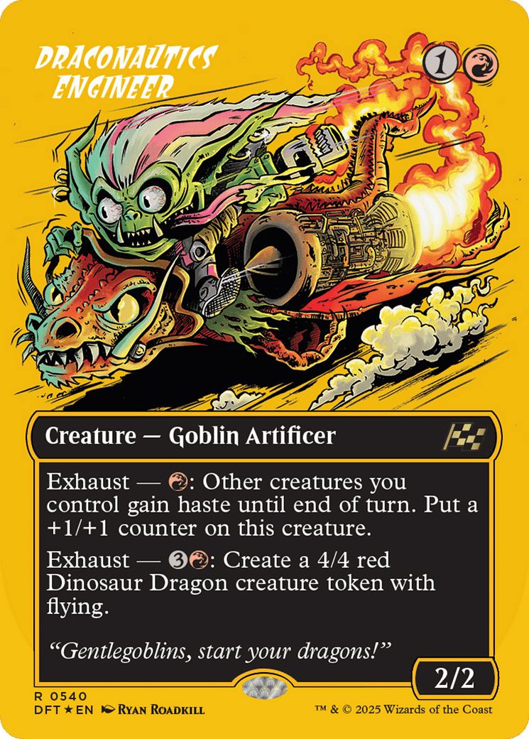 Draconautics Engineer — Aetherdrift — Magic: The Gathering