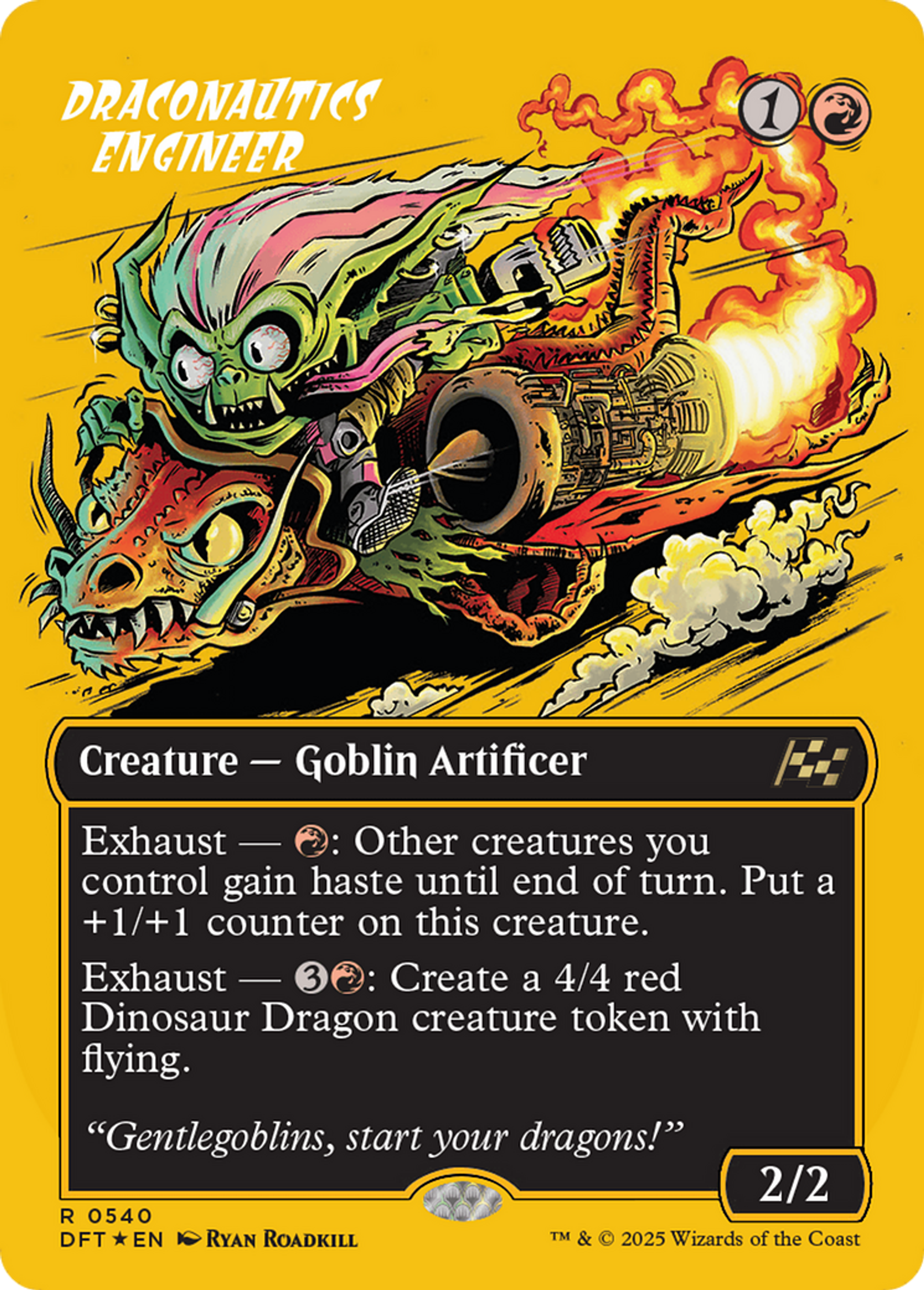 Draconautics Engineer — Aetherdrift — Magic: The Gathering