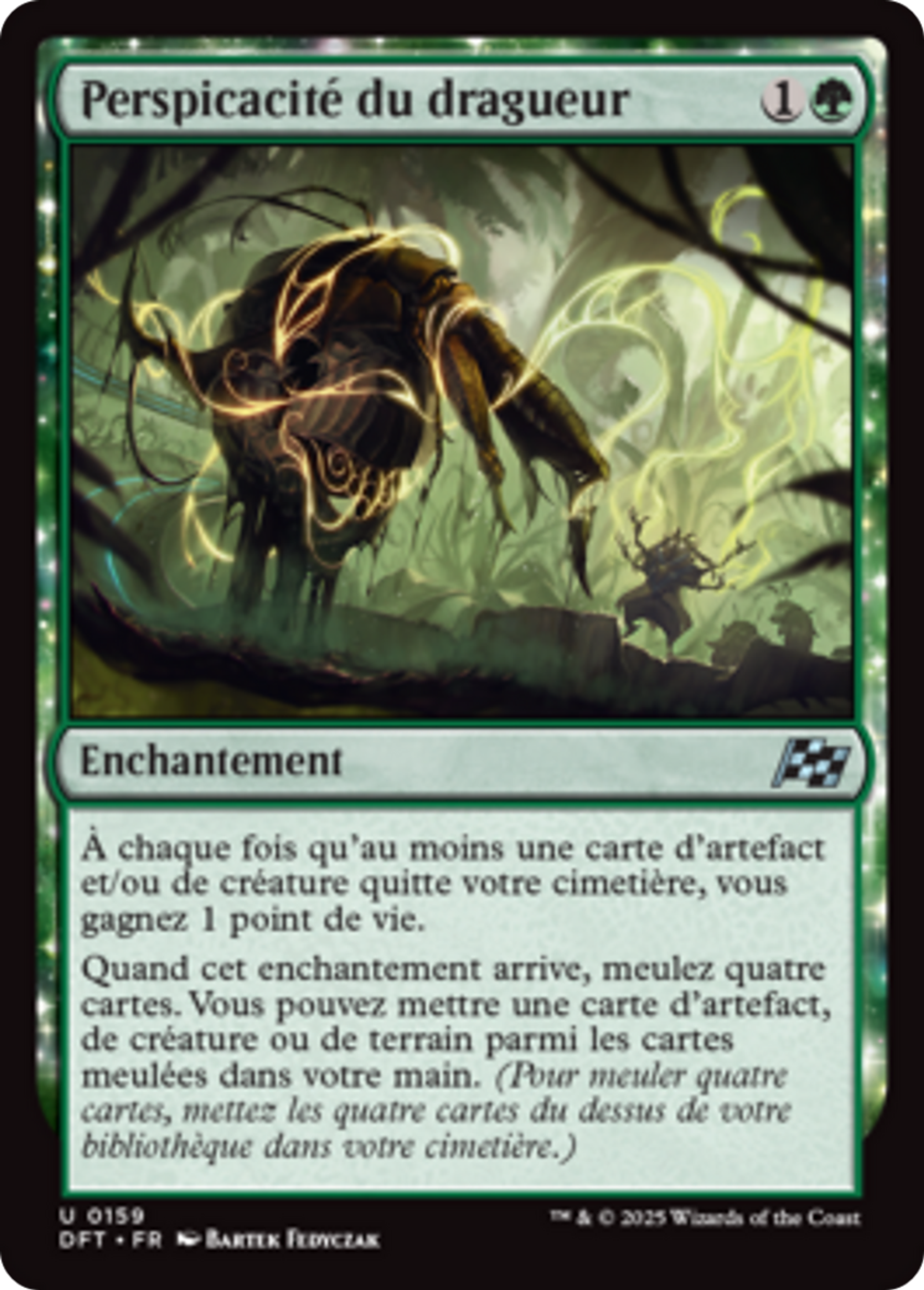 Perspicacité du dragueur — Aetherdrift — Magic: The Gathering