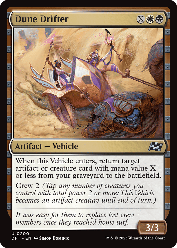 Dune Drifter — Aetherdrift — Magic: The Gathering