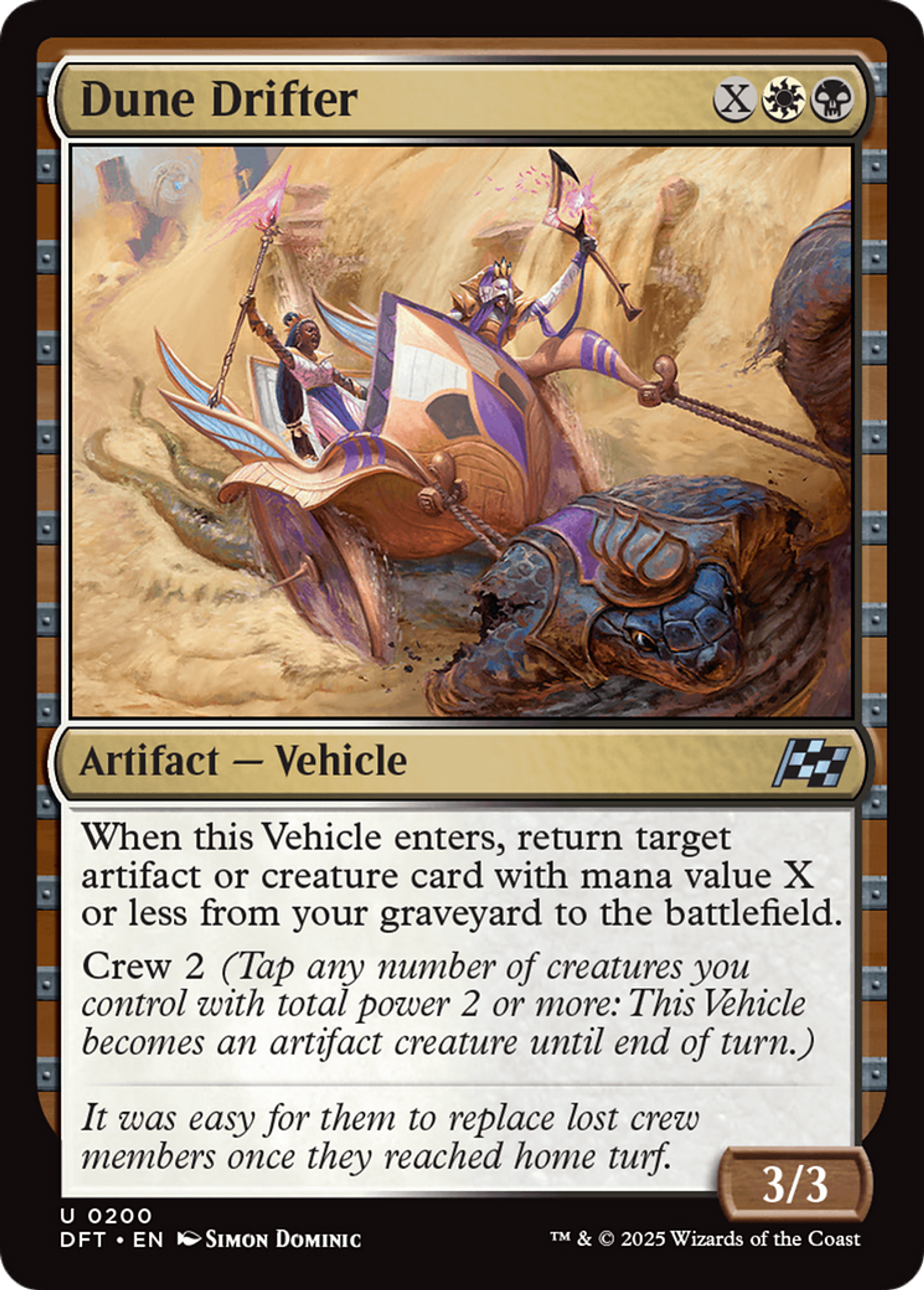 Dune Drifter — Aetherdrift — Magic: The Gathering