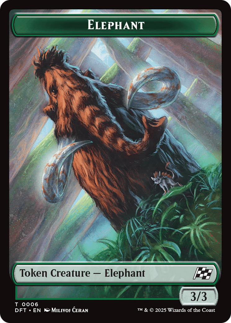 Elephant — Aetherdrift — Magic: The Gathering