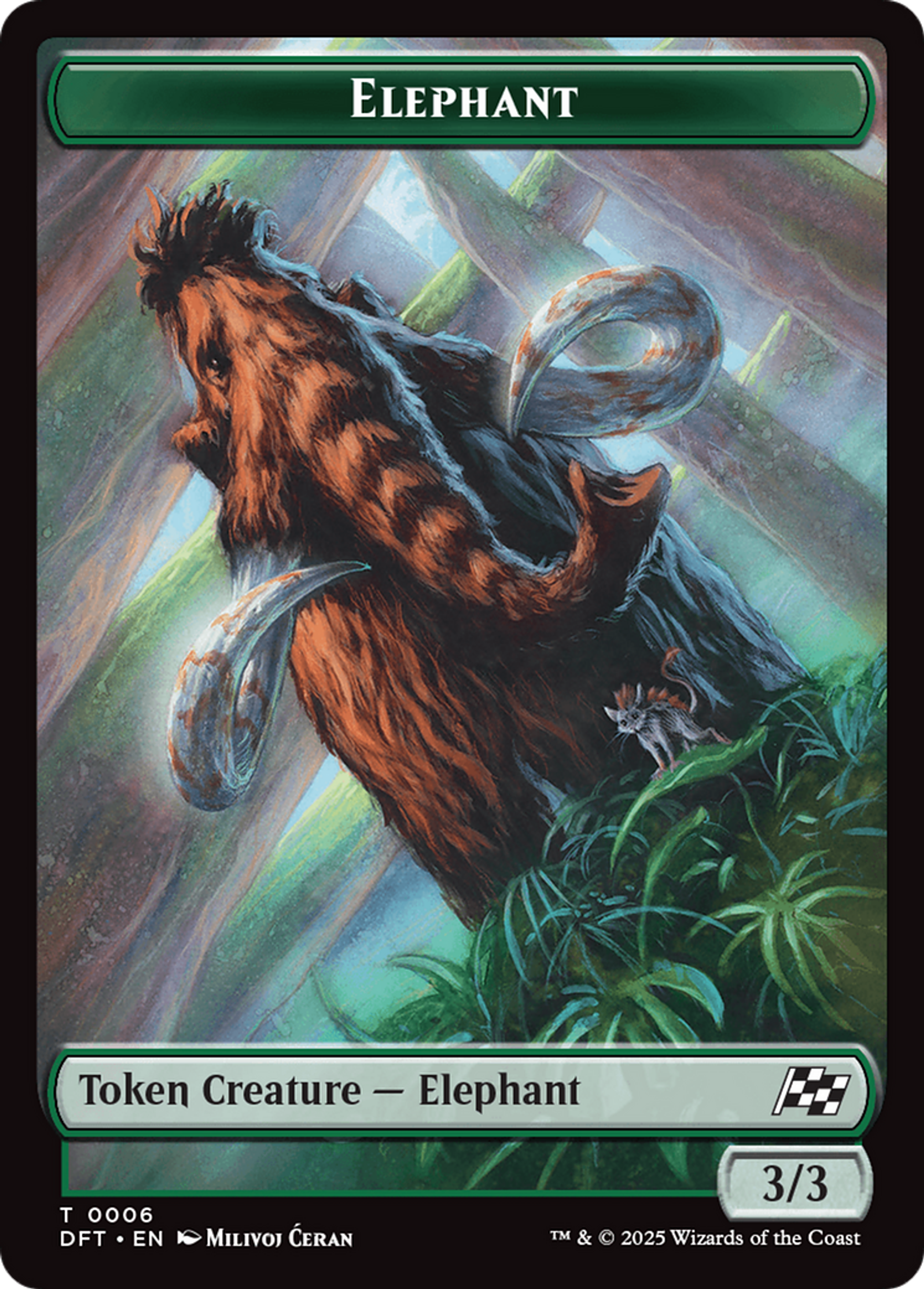 Elephant — Aetherdrift — Magic: The Gathering