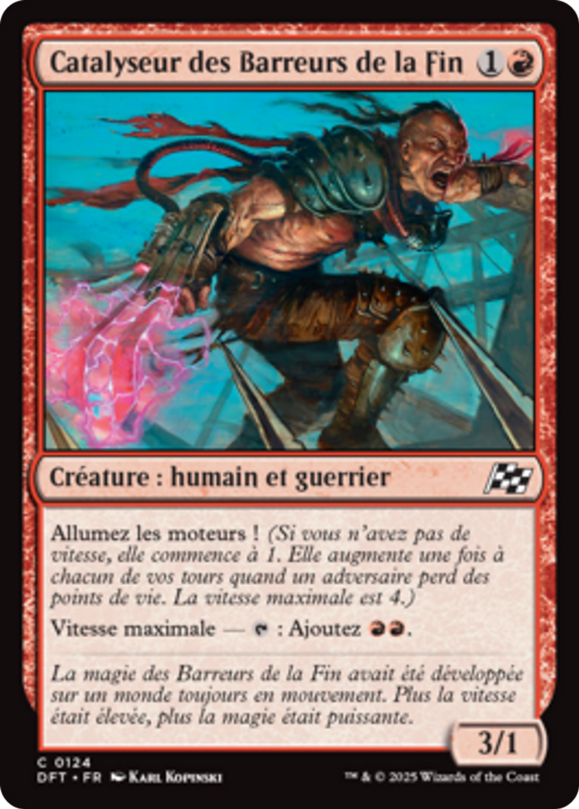 Catalyseur des Barreurs de la Fin — Aetherdrift — Magic: The Gathering